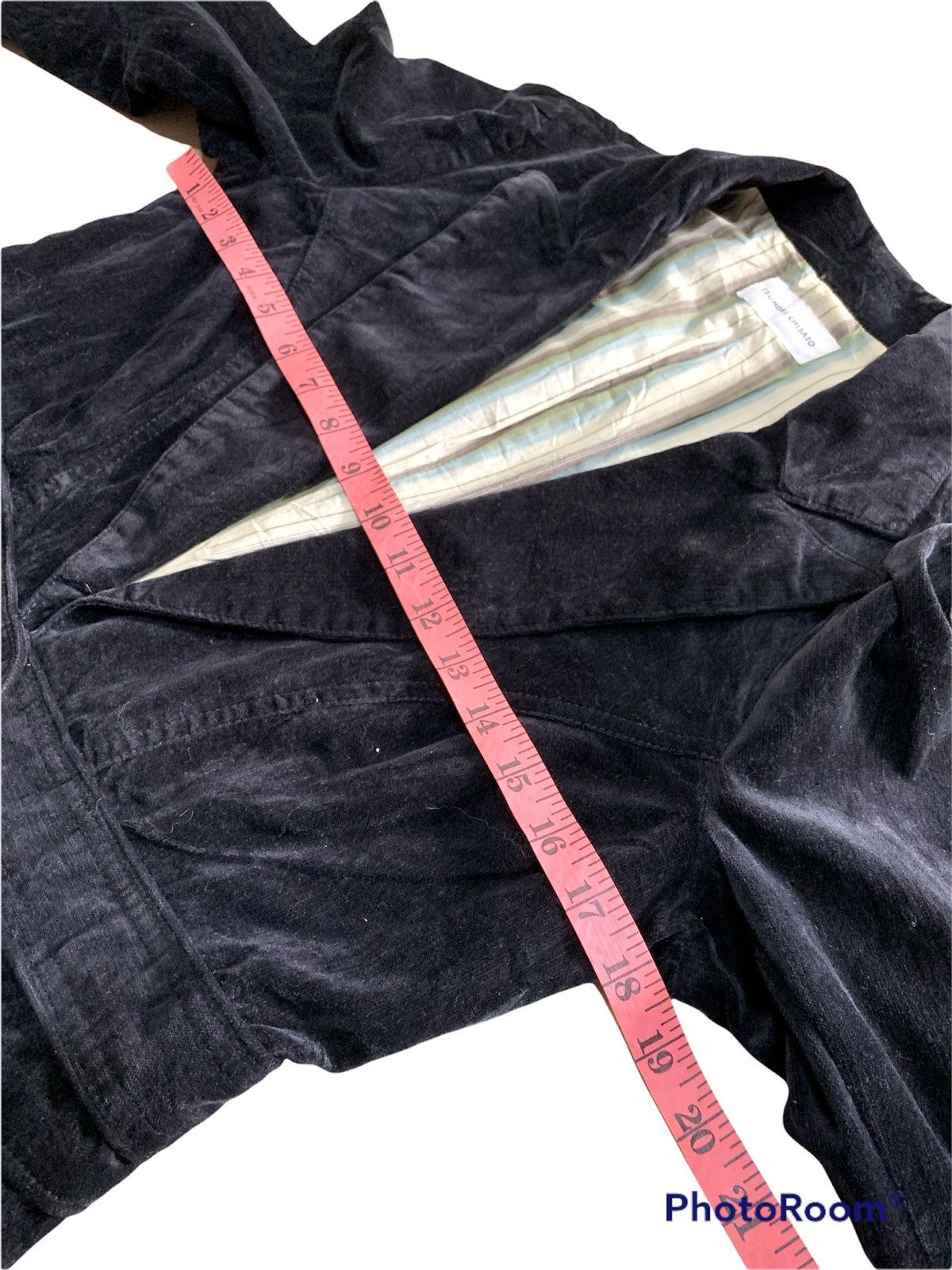 Issey Miyake × Tsumori Chisato VELVET SUEDE TSUMORI CHISATO BY ISSEY MIYAKE BLAZER JACKET Size US S / EU 44-46 / 1 - 4 Thumbnail