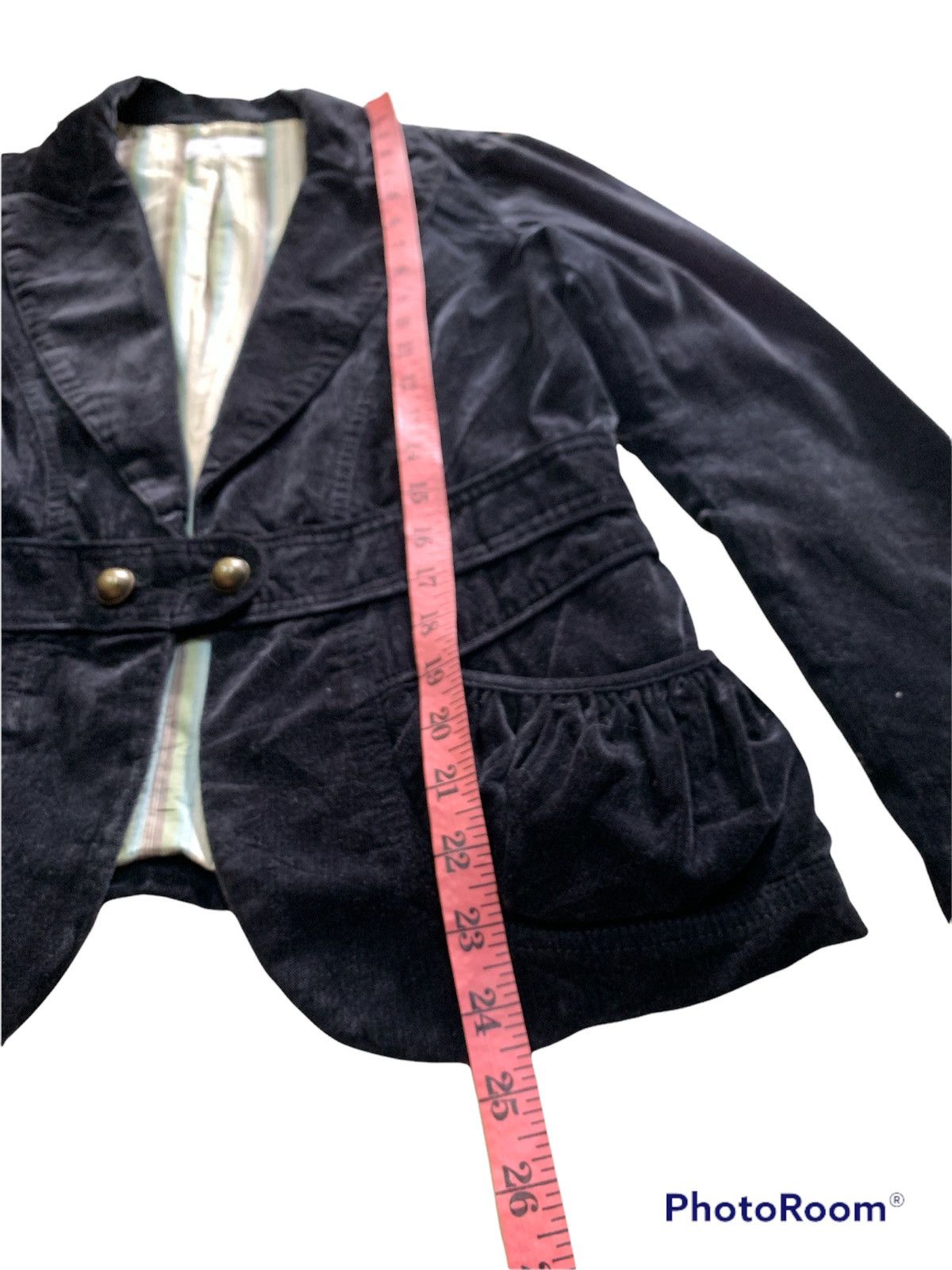 Issey Miyake × Tsumori Chisato VELVET SUEDE TSUMORI CHISATO BY ISSEY MIYAKE BLAZER JACKET Size US S / EU 44-46 / 1 - 3 Thumbnail