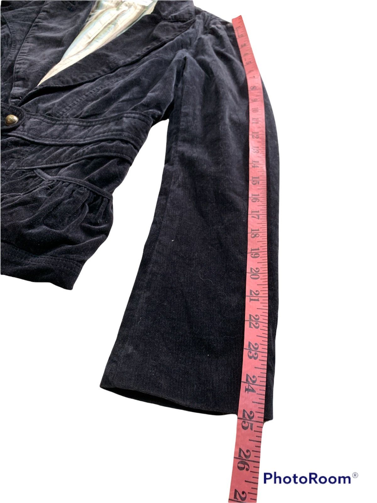 Issey Miyake × Tsumori Chisato VELVET SUEDE TSUMORI CHISATO BY ISSEY MIYAKE BLAZER JACKET Size US S / EU 44-46 / 1 - 5 Thumbnail