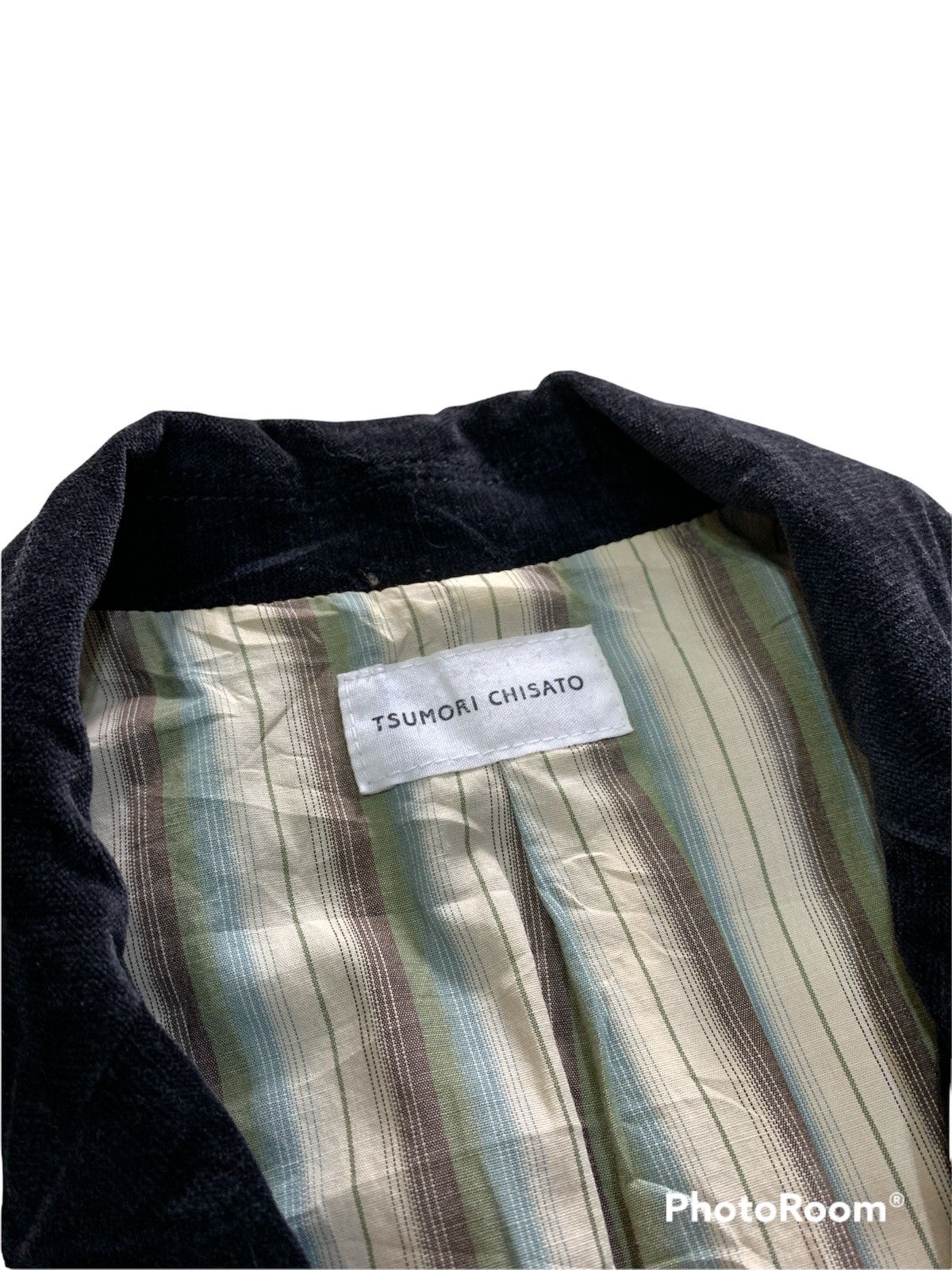 Issey Miyake × Tsumori Chisato VELVET SUEDE TSUMORI CHISATO BY ISSEY MIYAKE BLAZER JACKET Size US S / EU 44-46 / 1 - 6 Thumbnail
