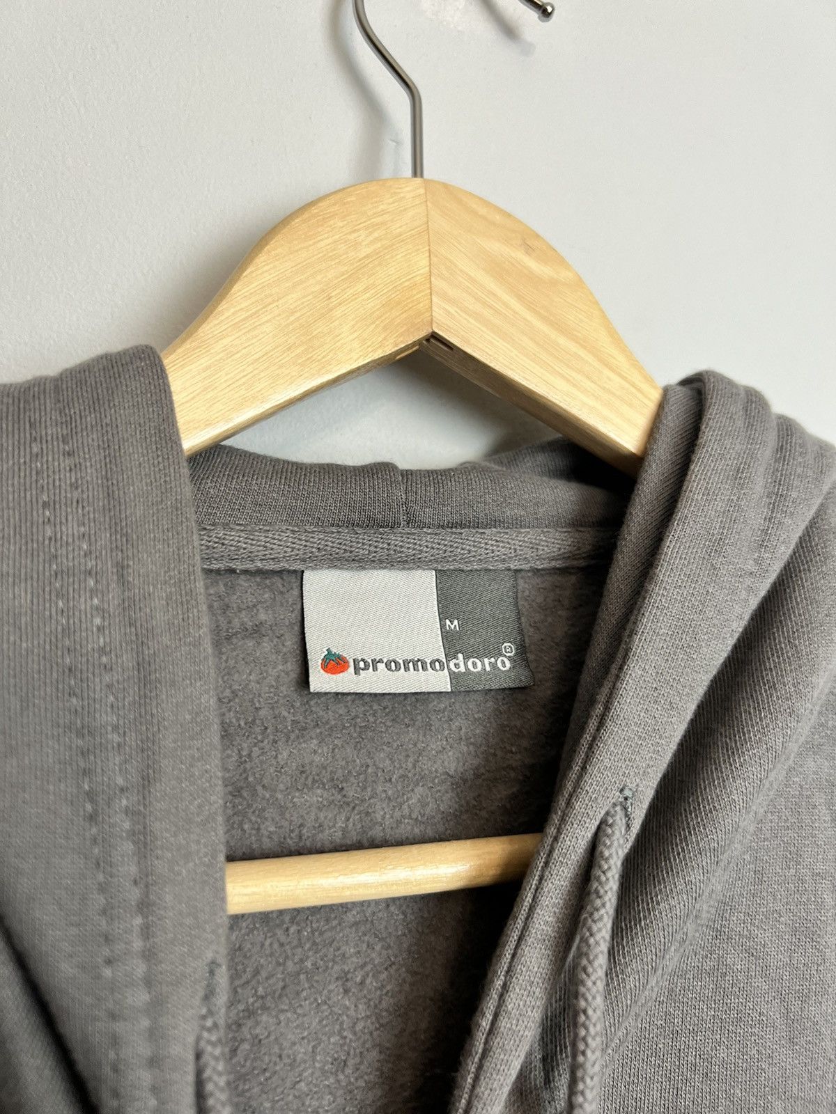 Vintage Rare 90s Vintage Washed Grey Blank Zip Hoodie Travis Vibe Size US M / EU 48-50 / 2 - 4 Thumbnail