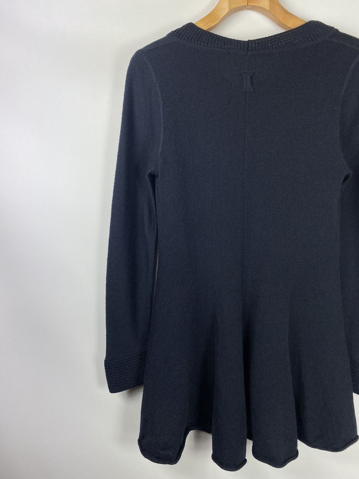 hannes roether Hannes Roether women’s avant-garde wool sweater pullover Size M / US 6-8 / IT 42-44 - 10 Thumbnail