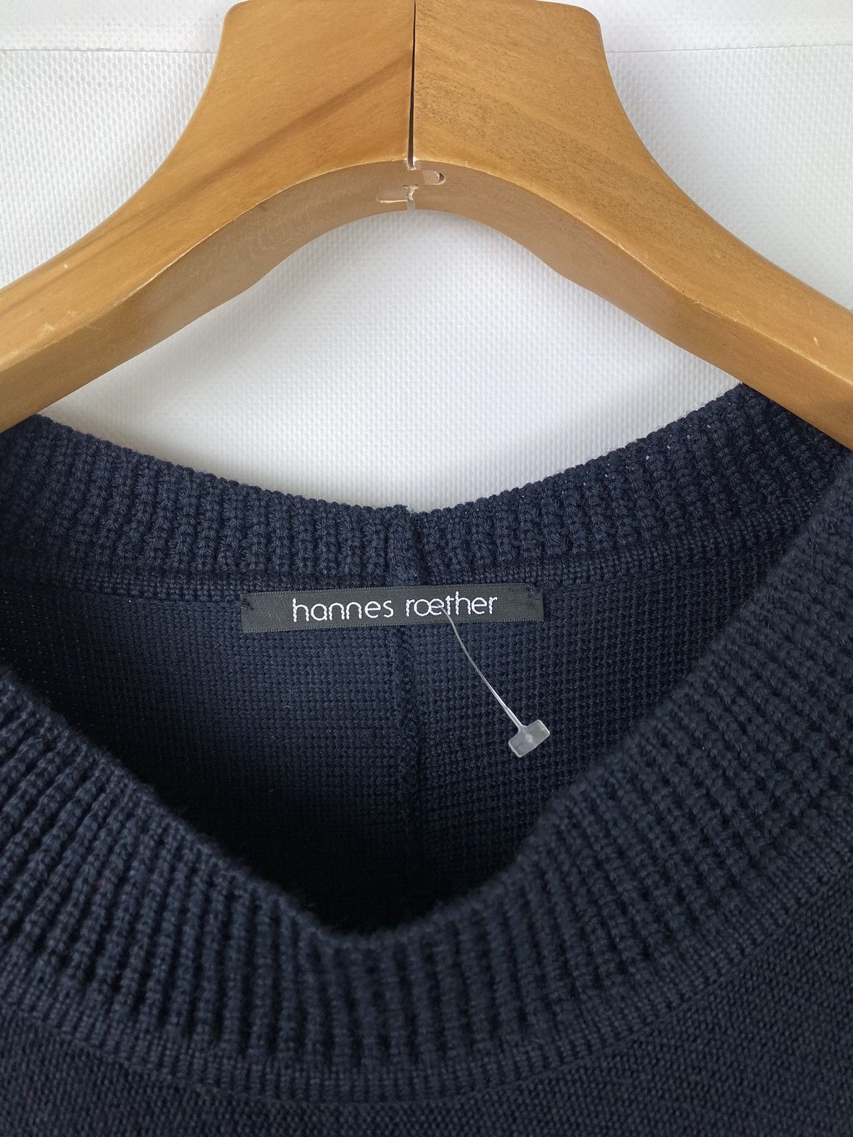 hannes roether Hannes Roether women’s avant-garde wool sweater pullover Size M / US 6-8 / IT 42-44 - 6 Thumbnail