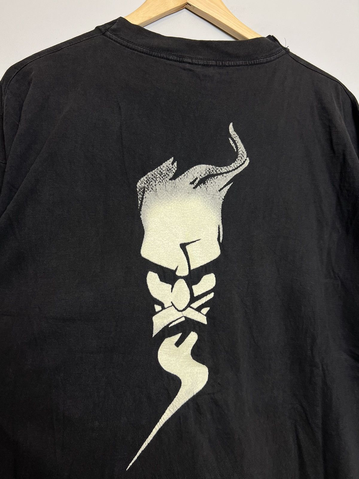 Band Tees Rare Vintage 90s Thunderdome Wizard Gabber Glow Band Tshirt Size US L / EU 52-54 / 3 - 5 Thumbnail