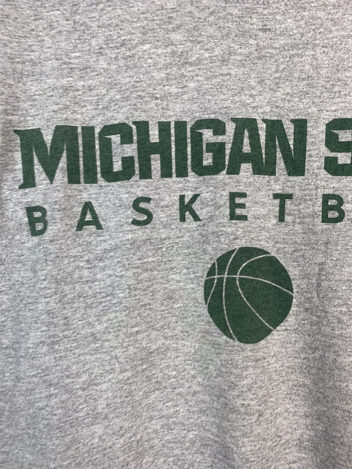 Vintage Michigan State Basketball Mens T-Shirt Size US XL / EU 56 / 4 - 4 Thumbnail