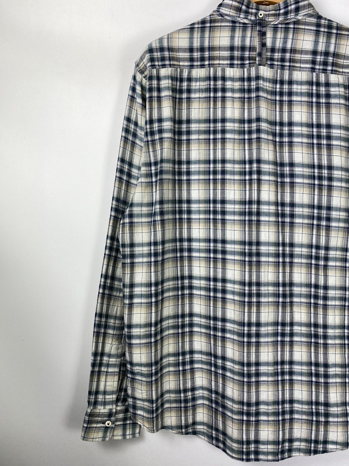 DENHAM Denham Plain men’s long sleeve checked shirt size Xl Size US XL / EU 56 / 4 - 9 Thumbnail