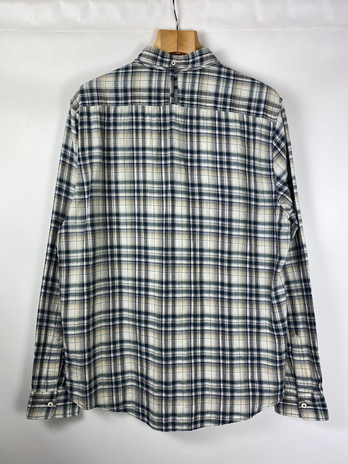 DENHAM Denham Plain men’s long sleeve checked shirt size Xl Size US XL / EU 56 / 4 - 8 Thumbnail