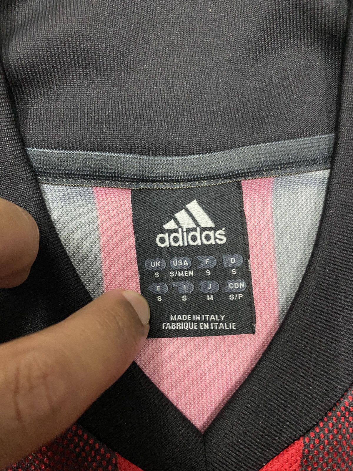 Adidas × Sports Specialties Vintage 02’-03 Ac Milan Inzaghi Jersey T-shirt (B9) Size US M / EU 48-50 / 2 - 6 Thumbnail