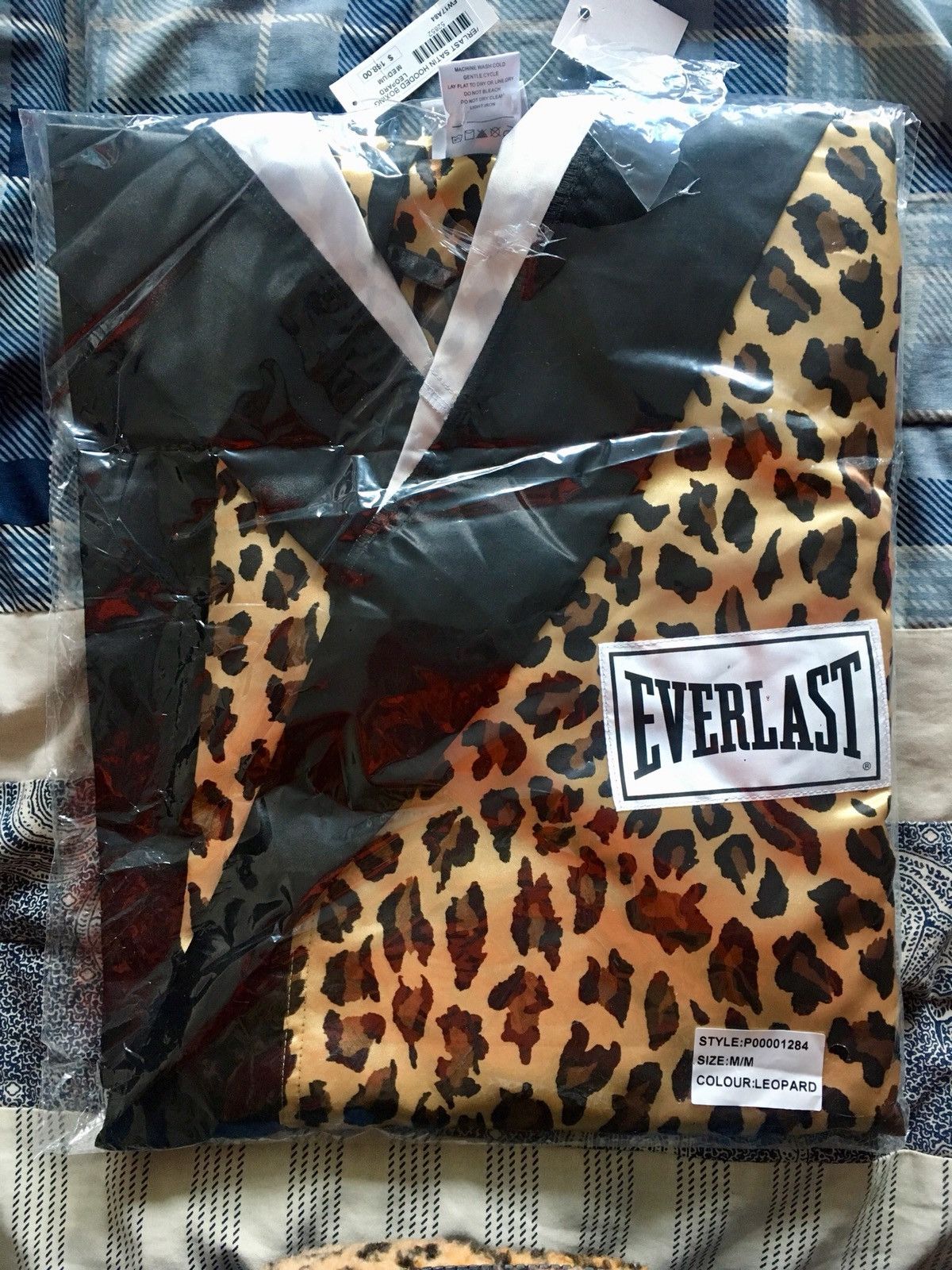 Supreme Supreme Everlast Satin Leopard Boxing Robe | Grailed