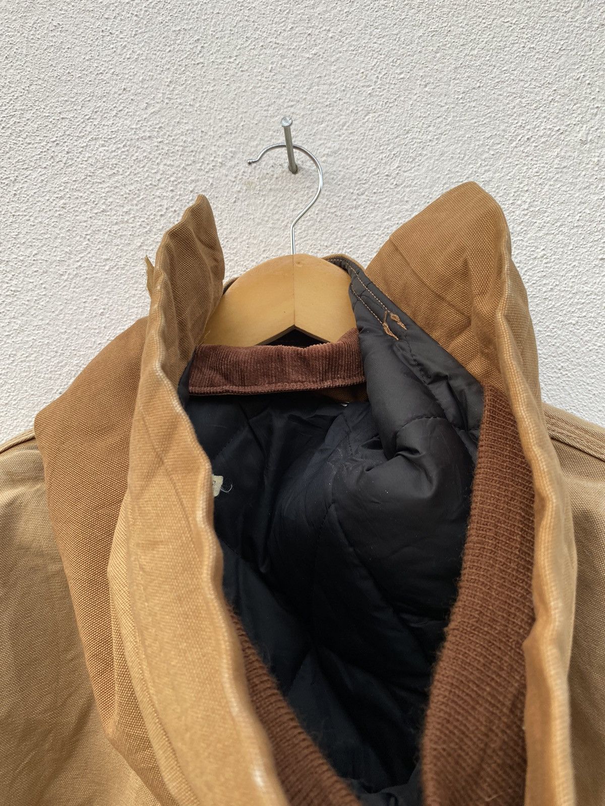 Carhartt × Vintage Vintage Carhartt Detroit chore blanket lined with hoodJacket Size US L / EU 52-54 / 3 - 15 Thumbnail