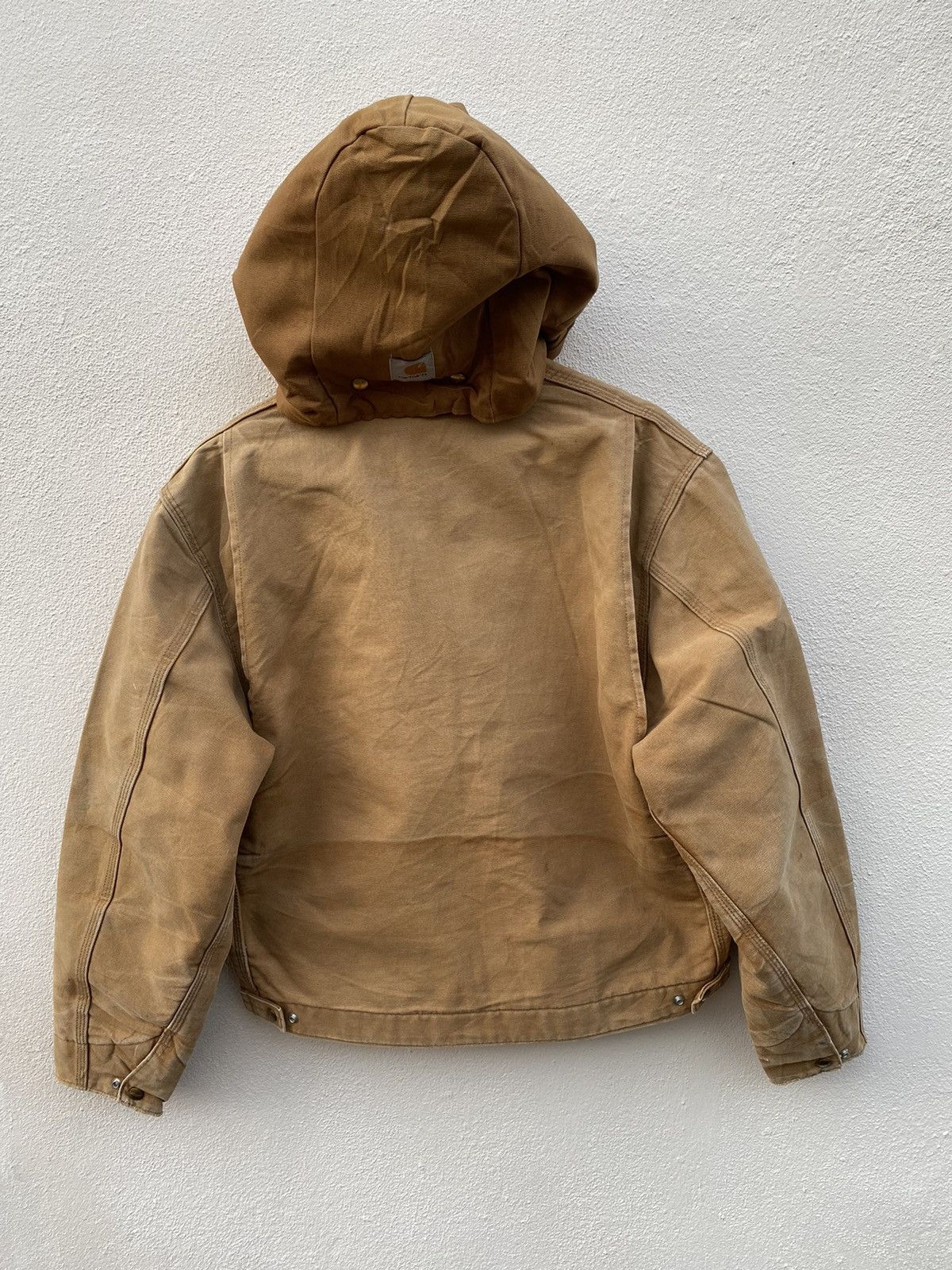 Carhartt × Vintage Vintage Carhartt Detroit chore blanket lined with hoodJacket Size US L / EU 52-54 / 3 - 21 Thumbnail