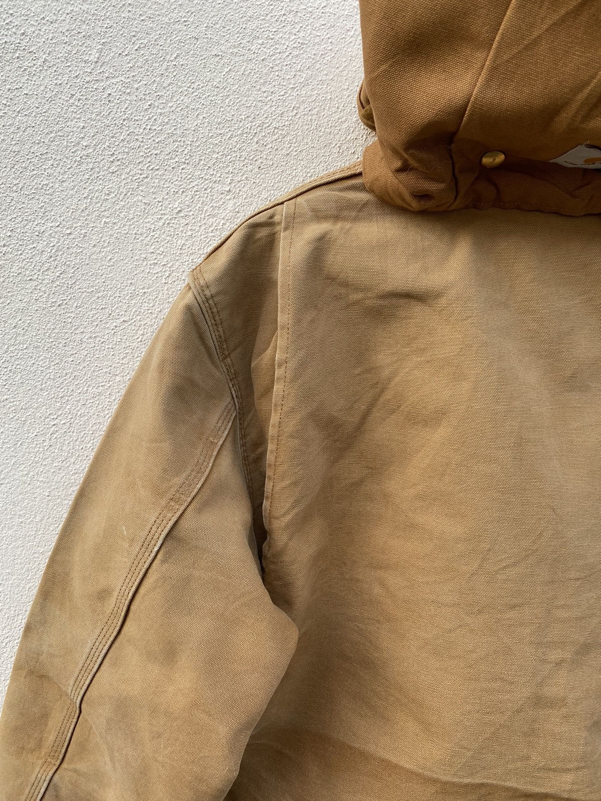 Carhartt × Vintage Vintage Carhartt Detroit chore blanket lined with hoodJacket Size US L / EU 52-54 / 3 - 13 Thumbnail