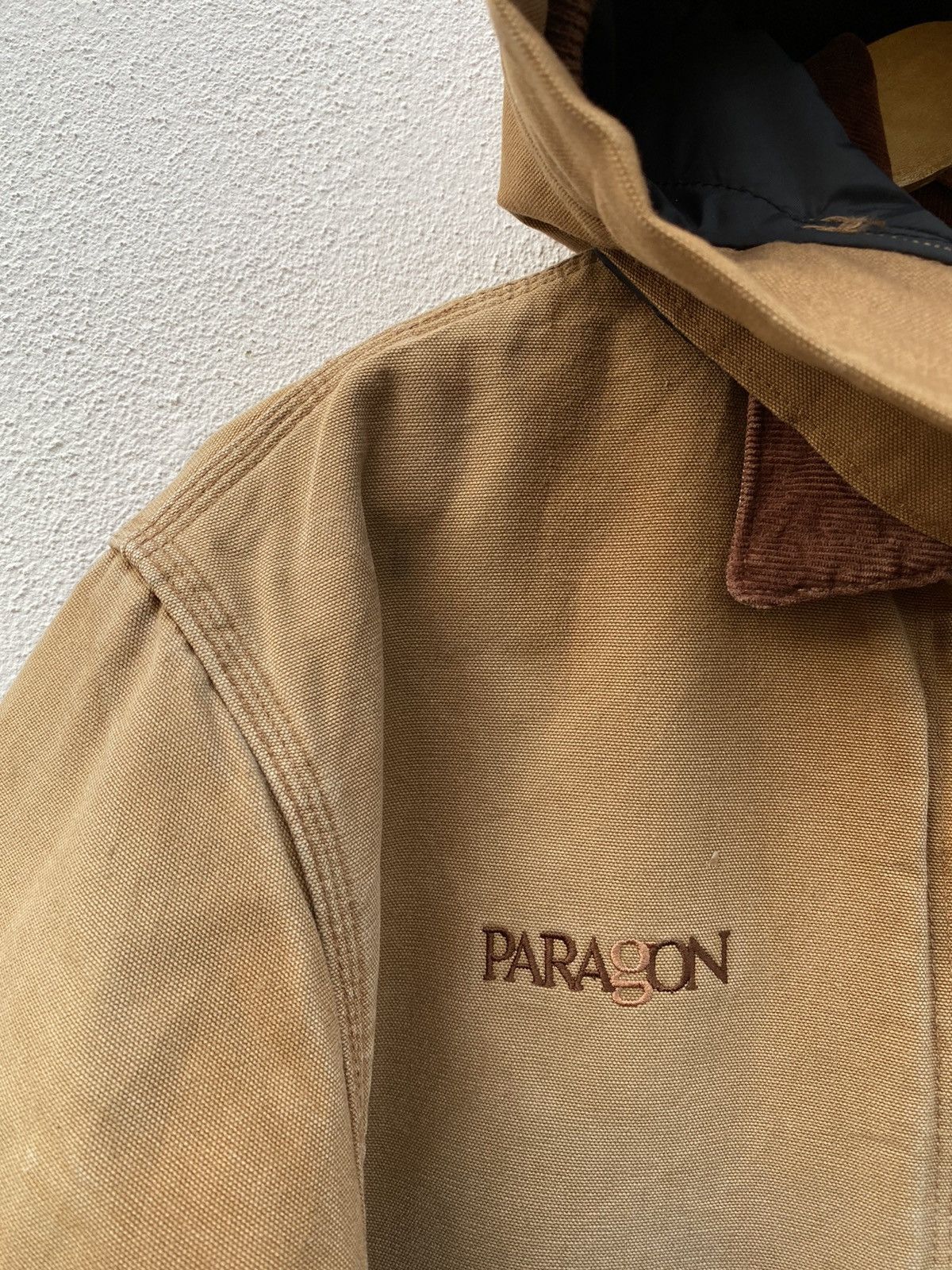 Carhartt × Vintage Vintage Carhartt Detroit chore blanket lined with hoodJacket Size US L / EU 52-54 / 3 - 9 Thumbnail