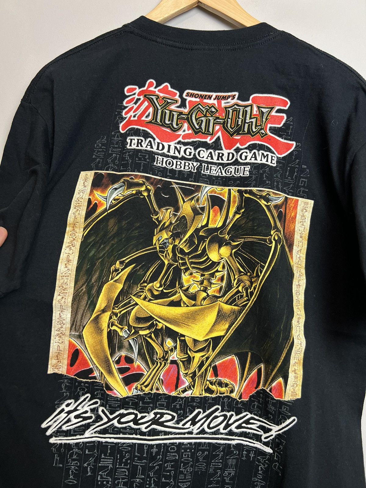 Anime Vintage 1996 Yu-Gi-Oh! Trading Card Game Anime Tee 90s Size US L / EU 52-54 / 3 - 3 Thumbnail