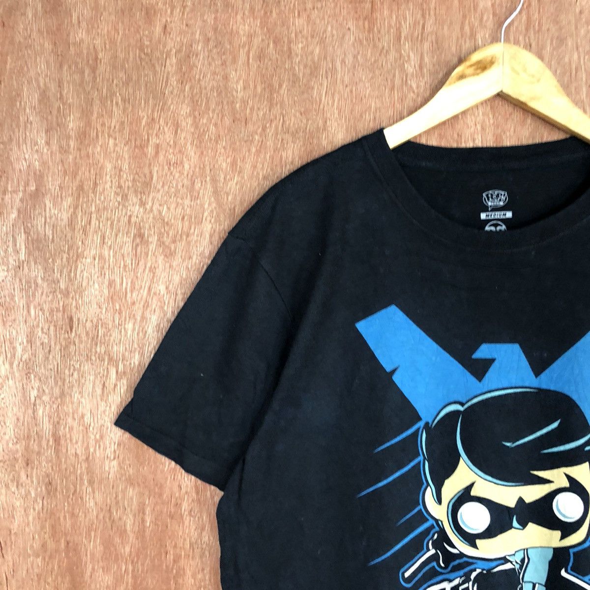 DC × DC Comics Night Wing DC movie Black Short Sleeve Tshirt #3593 Size US L / EU 52-54 / 3 - 5 Thumbnail