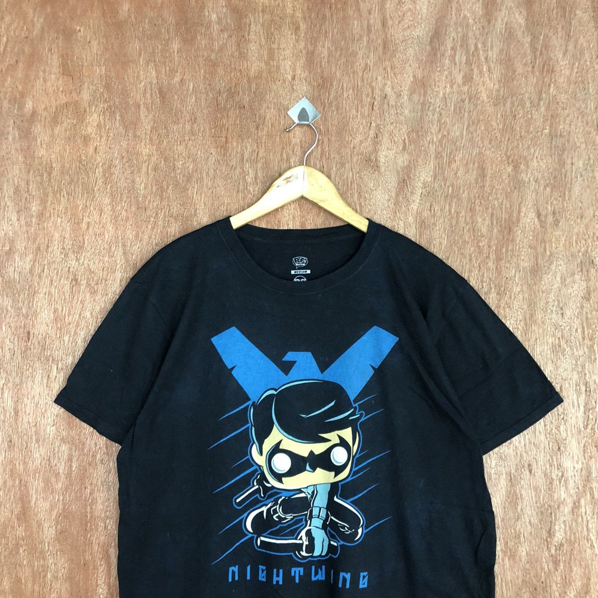 DC × DC Comics Night Wing DC movie Black Short Sleeve Tshirt #3593 Size US L / EU 52-54 / 3 - 2 Thumbnail