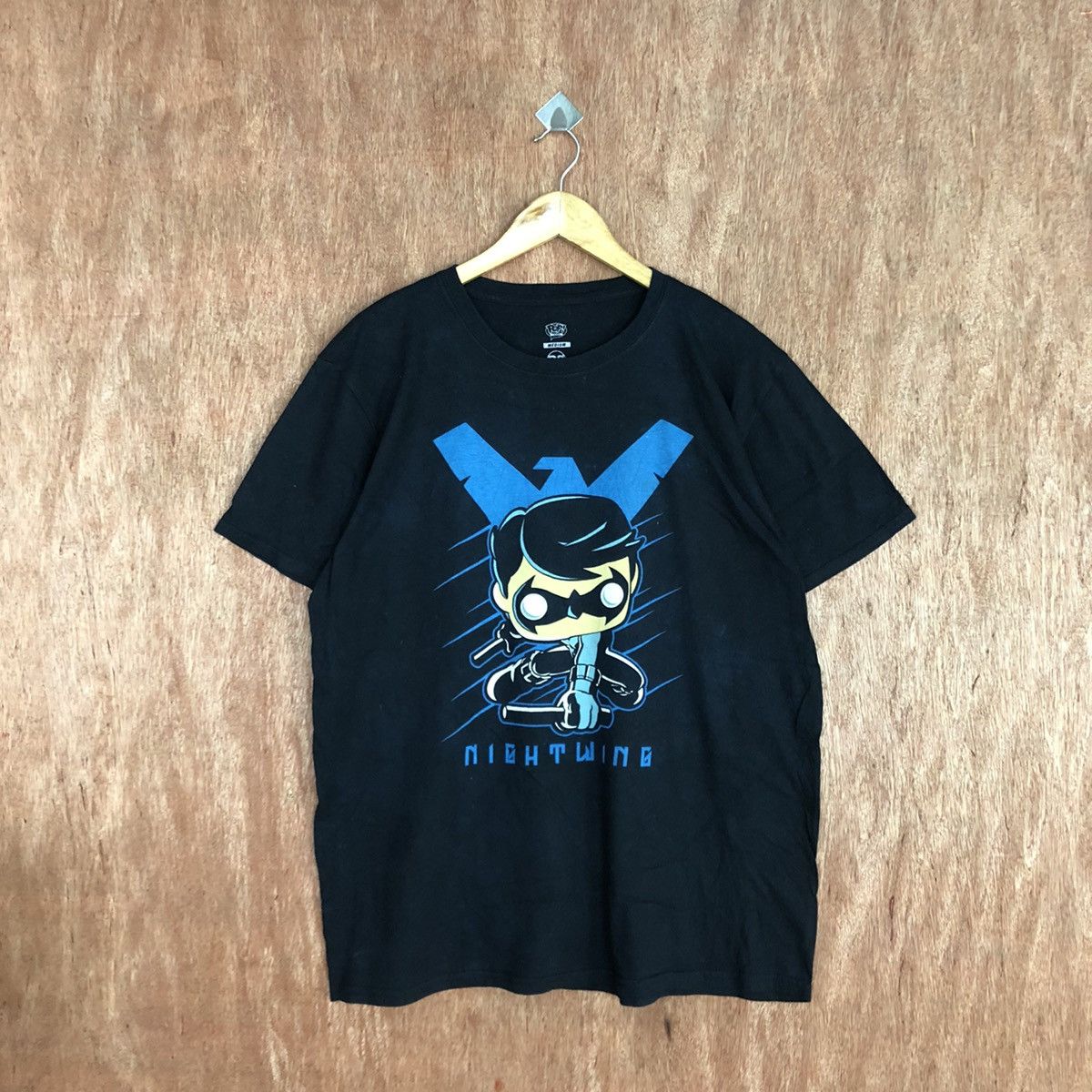 DC × DC Comics Night Wing DC movie Black Short Sleeve Tshirt #3593 Size US L / EU 52-54 / 3 - 3 Thumbnail