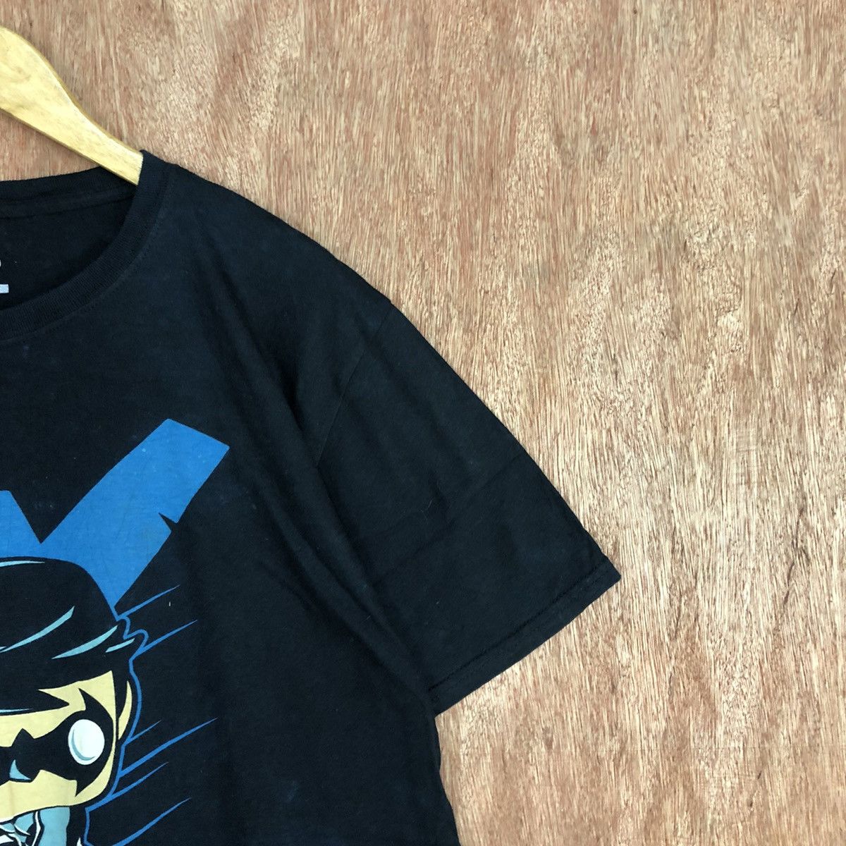 DC × DC Comics Night Wing DC movie Black Short Sleeve Tshirt #3593 Size US L / EU 52-54 / 3 - 4 Thumbnail