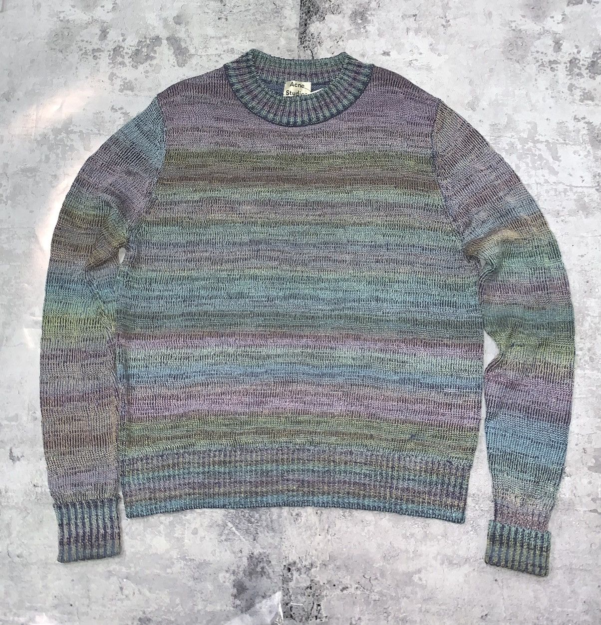 Acne Studios RARE GRAIL acne degrade effect mohair sweater Size US M / EU 48-50 / 2 - 2 Thumbnail