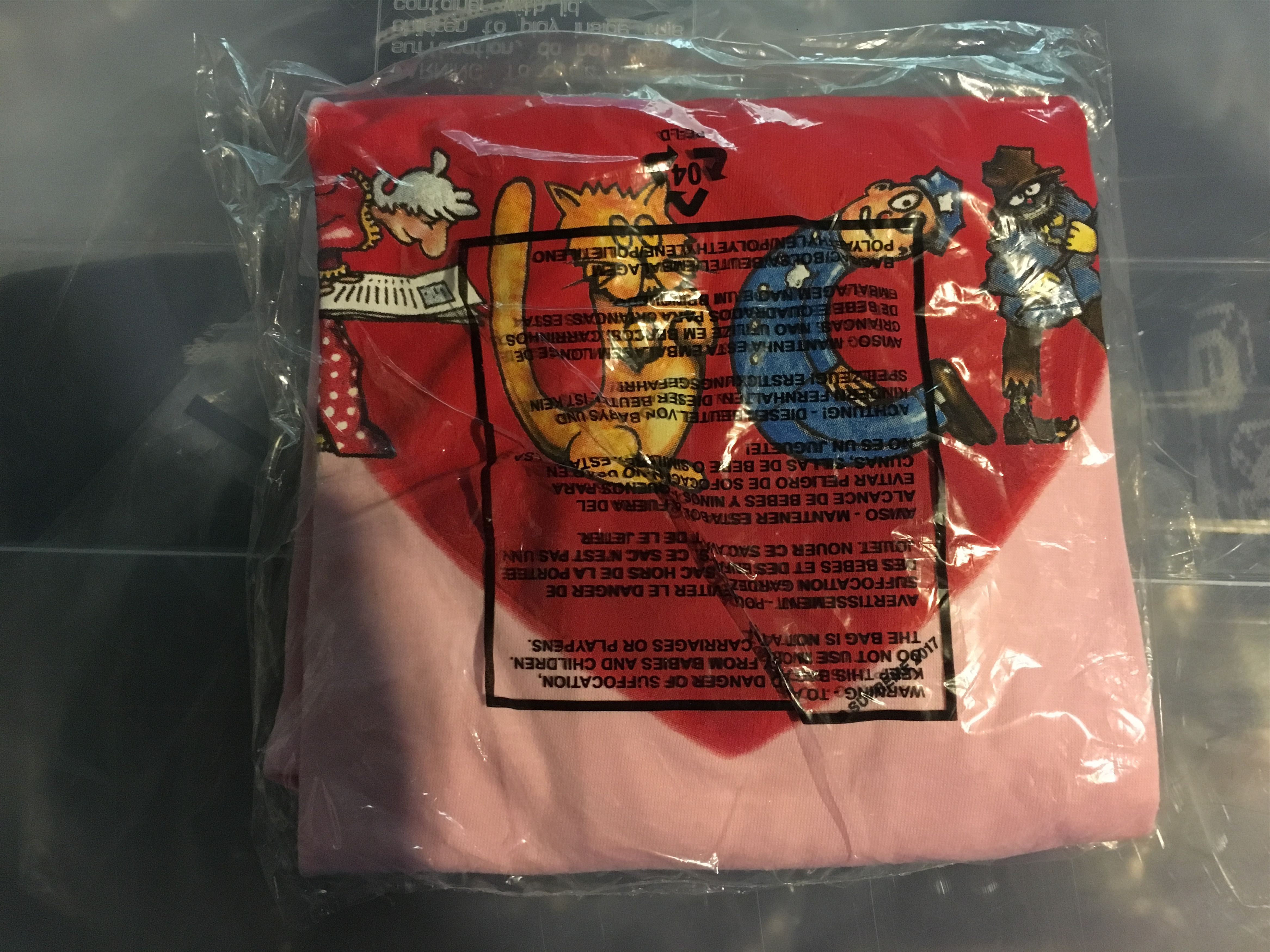 Supreme Supreme Fuck Love Tee Light Pink Large FW17 Size US L / EU 52-54 / 3 - 2 Thumbnail