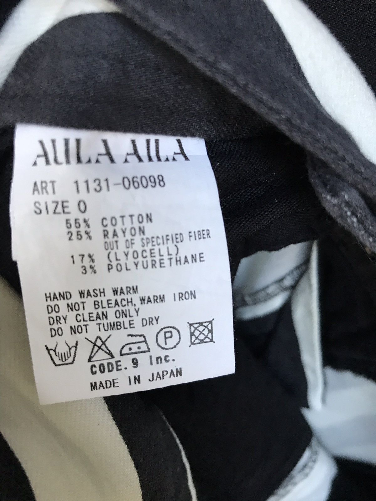 Japanese Brand Japanese Brand Aula Aila Stripes Border Pants Saint Laurent Size US 27 - 8 Thumbnail