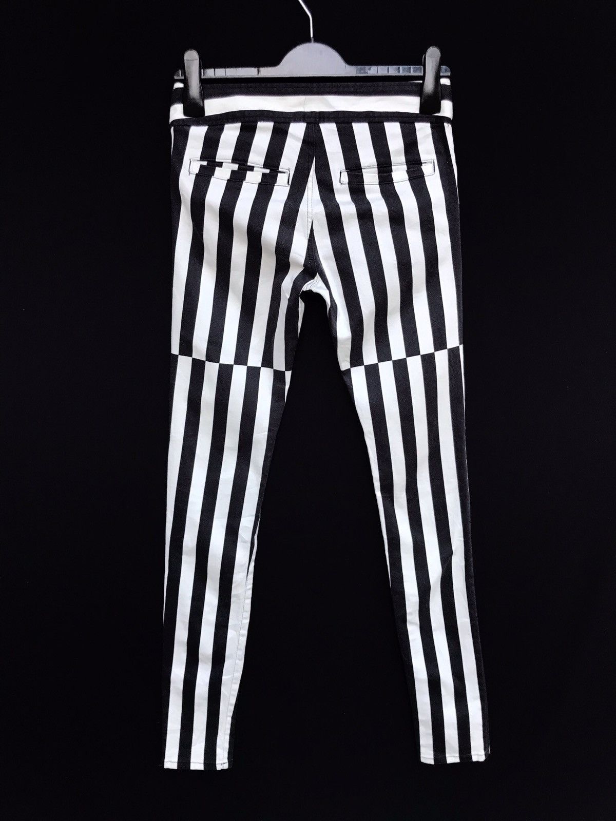 Japanese Brand Japanese Brand Aula Aila Stripes Border Pants Saint Laurent Size US 27 - 2 Thumbnail