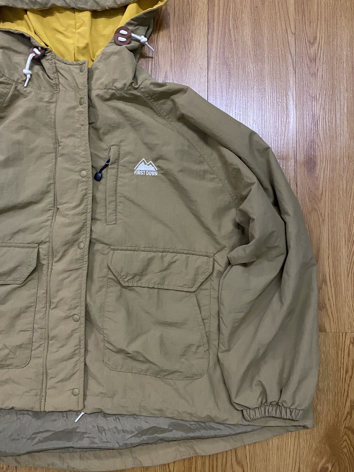 Japanese Brand First Down the basic oversized crop jacket Size US L / EU 52-54 / 3 - 3 Thumbnail