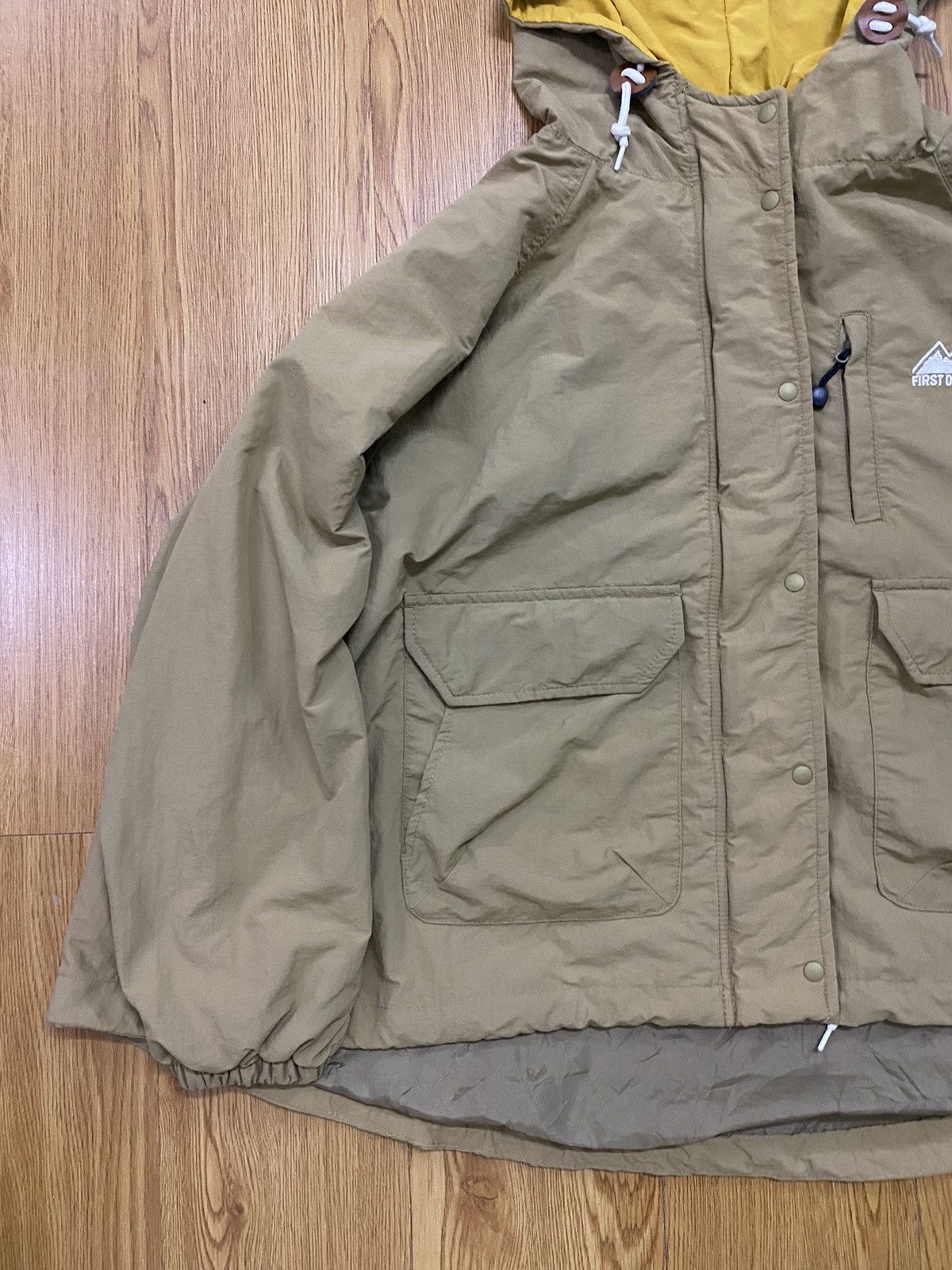 Japanese Brand First Down the basic oversized crop jacket Size US L / EU 52-54 / 3 - 4 Thumbnail