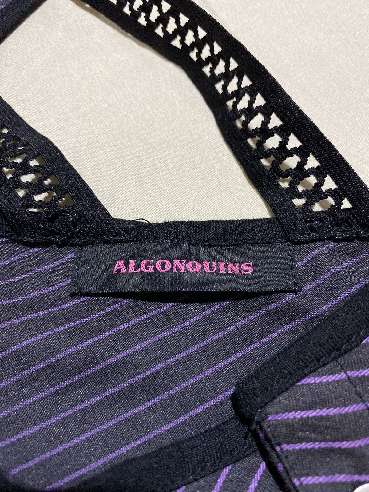 Hysteric Glamour × If Six Was Nine × Le Grande Bleu (L.G.B.) Vintage Japanese Brand ALGONQUINS Dresses Cotton Size XL / US 12-14 / IT 48-50 - 4 Thumbnail