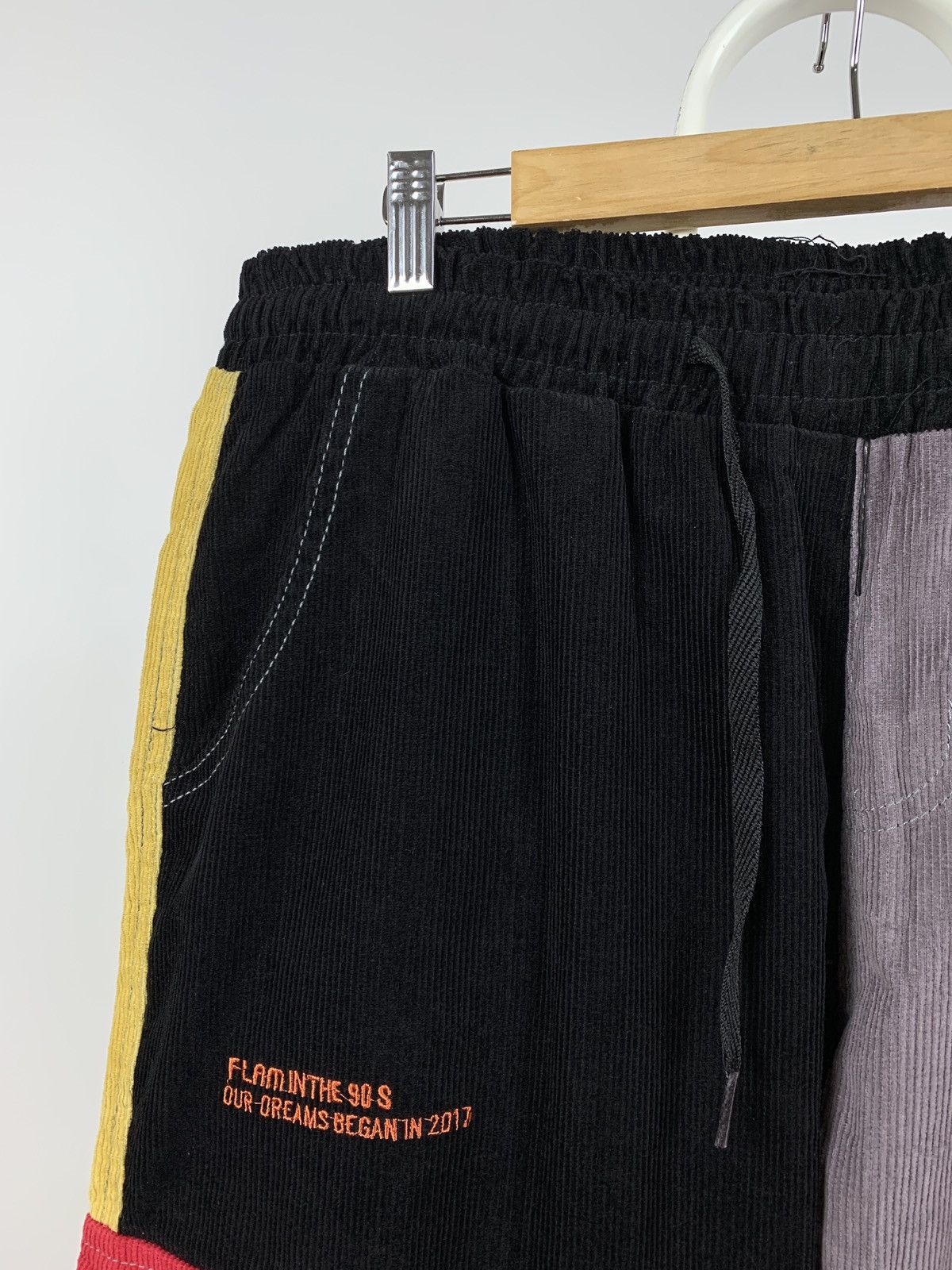 Japanese Brand Stussy x Coursemys Corduroy Patchwork Cargo Pants Size US 34 / EU 50 - 7 Thumbnail