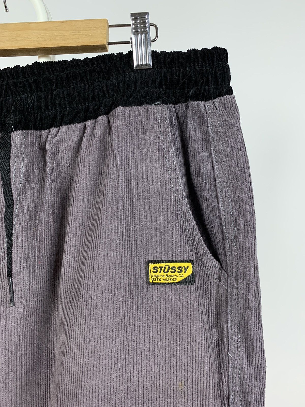 Japanese Brand Stussy x Coursemys Corduroy Patchwork Cargo Pants Size US 34 / EU 50 - 8 Thumbnail