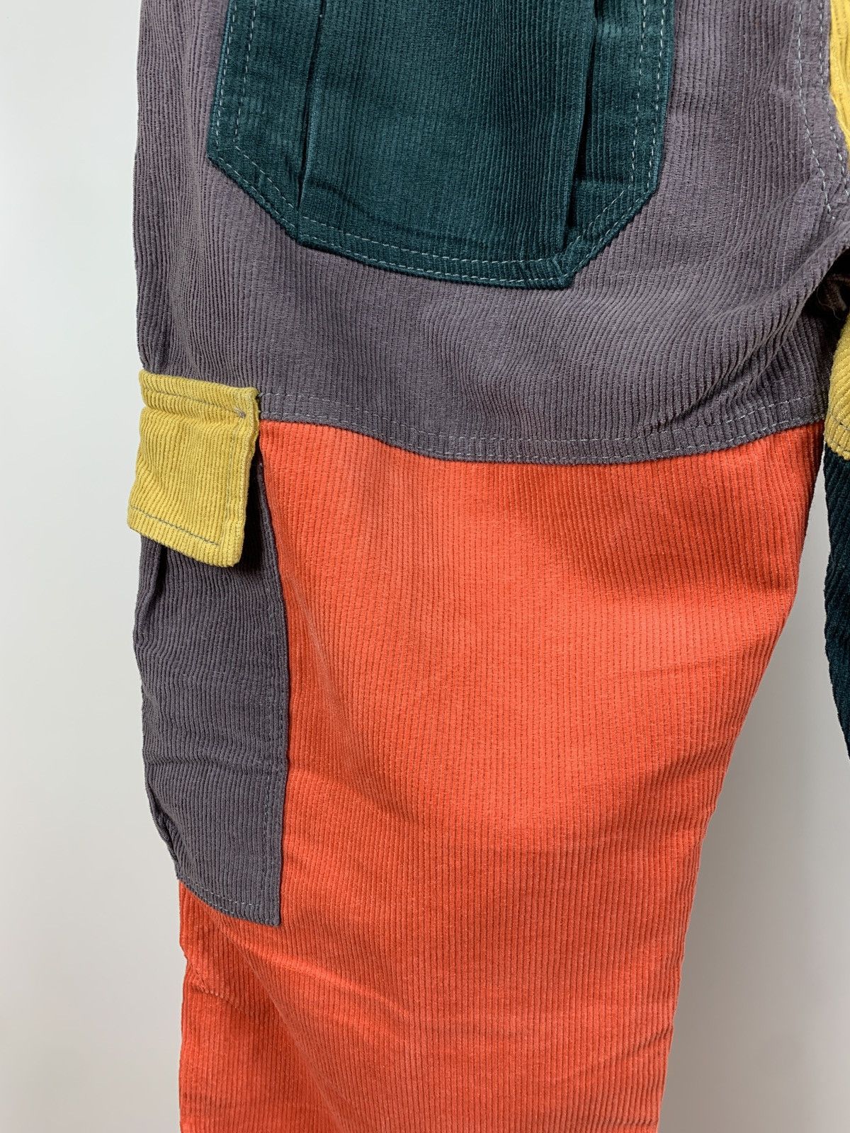 Japanese Brand Stussy x Coursemys Corduroy Patchwork Cargo Pants Size US 34 / EU 50 - 17 Thumbnail