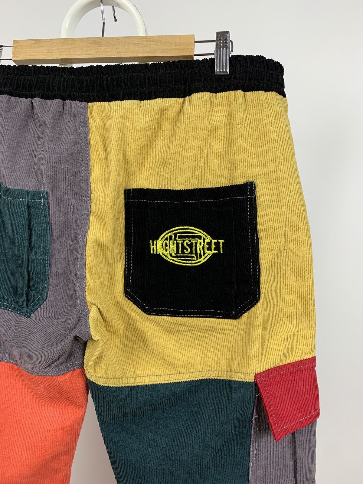 Japanese Brand Stussy x Coursemys Corduroy Patchwork Cargo Pants Size US 34 / EU 50 - 12 Thumbnail