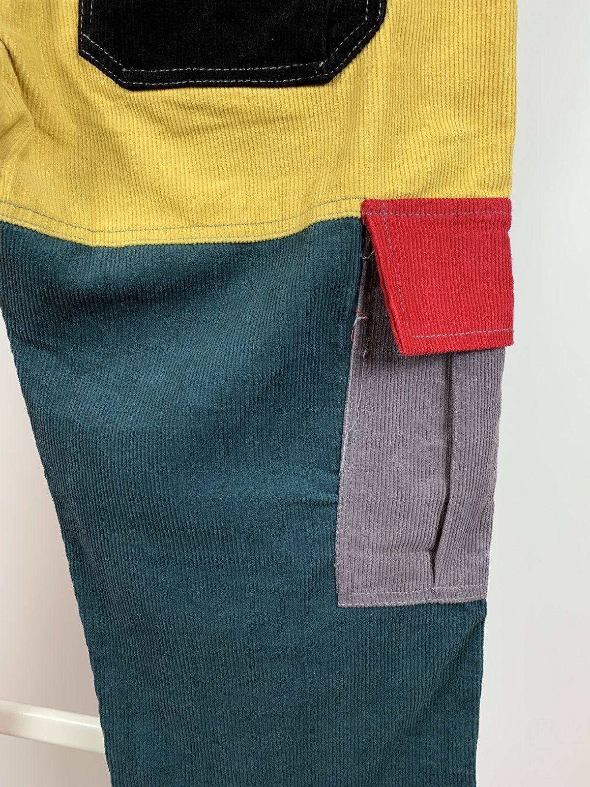 Japanese Brand Stussy x Coursemys Corduroy Patchwork Cargo Pants Size US 34 / EU 50 - 18 Thumbnail