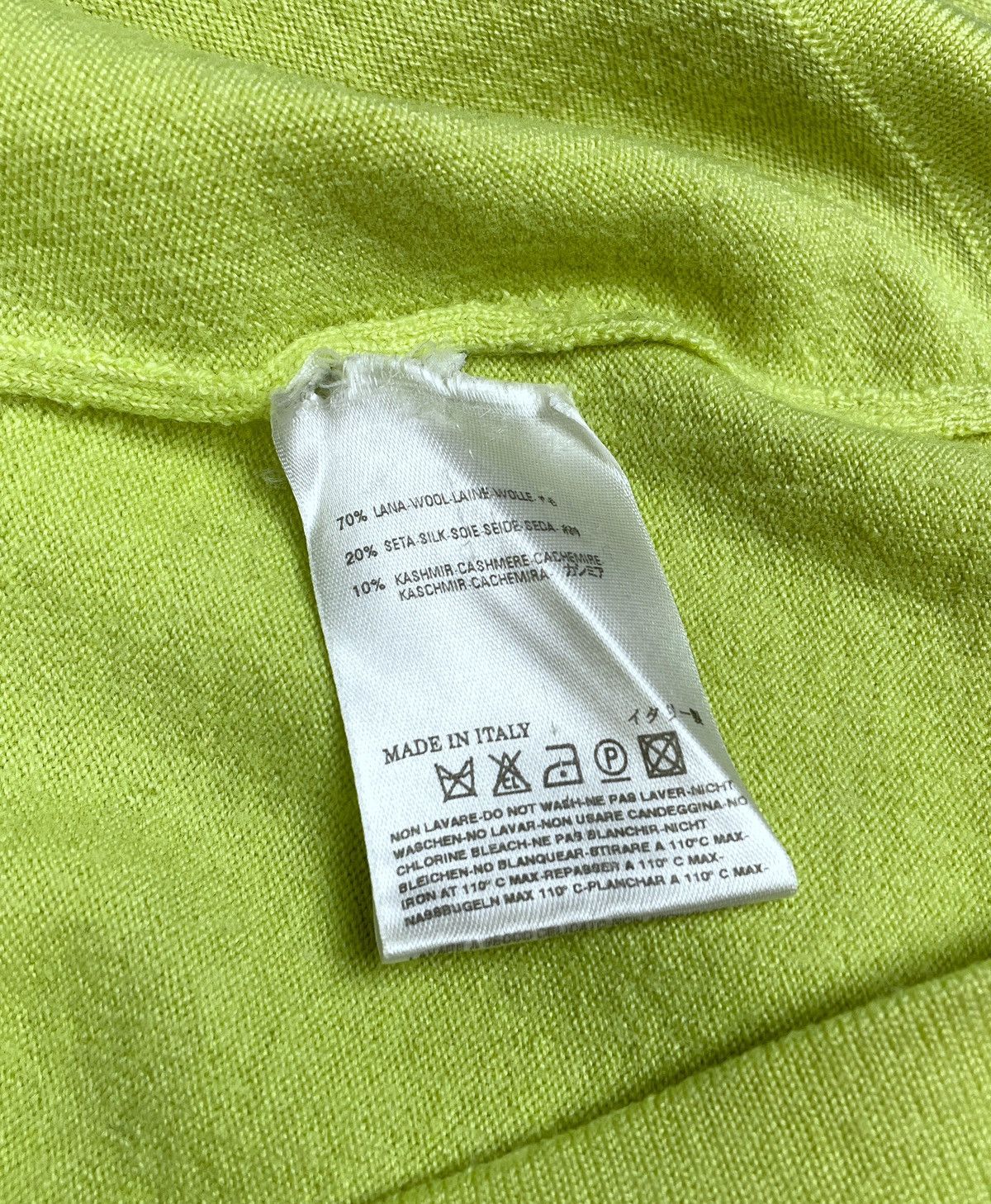Maison Margiela Archive Maison Margiela White Label Knit Wool Sweater Size S Size S / US 4 / IT 40 - 16 Thumbnail