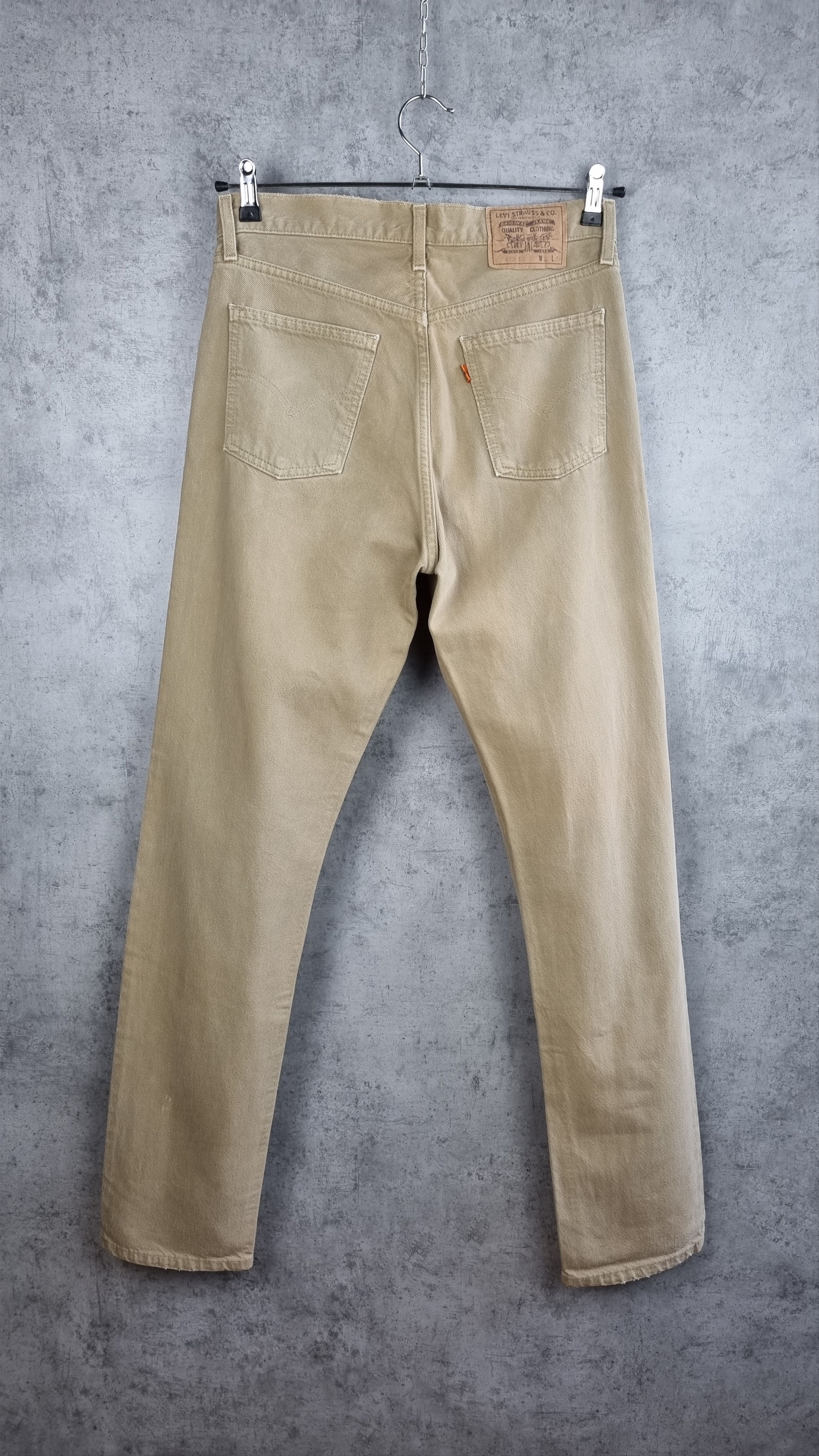 1995 LEVIS 615 Orange Tab Vintage Buttons Fly Jeans Rare