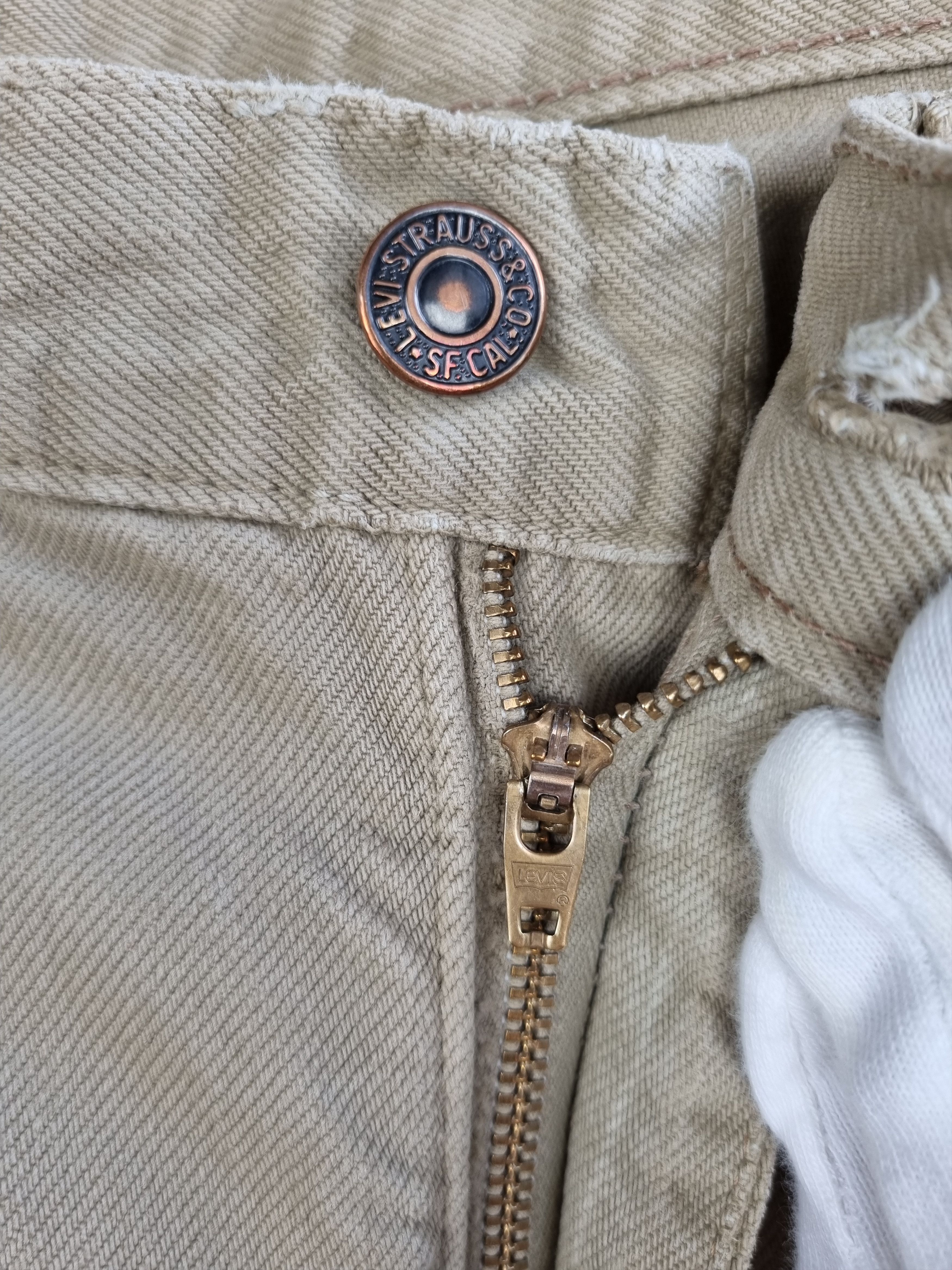 Levi's × Levi's Vintage Clothing 1995 LEVIS 615 Orange Tab Vintage Buttons Fly Jeans Rare Size US 31 - 13 Thumbnail