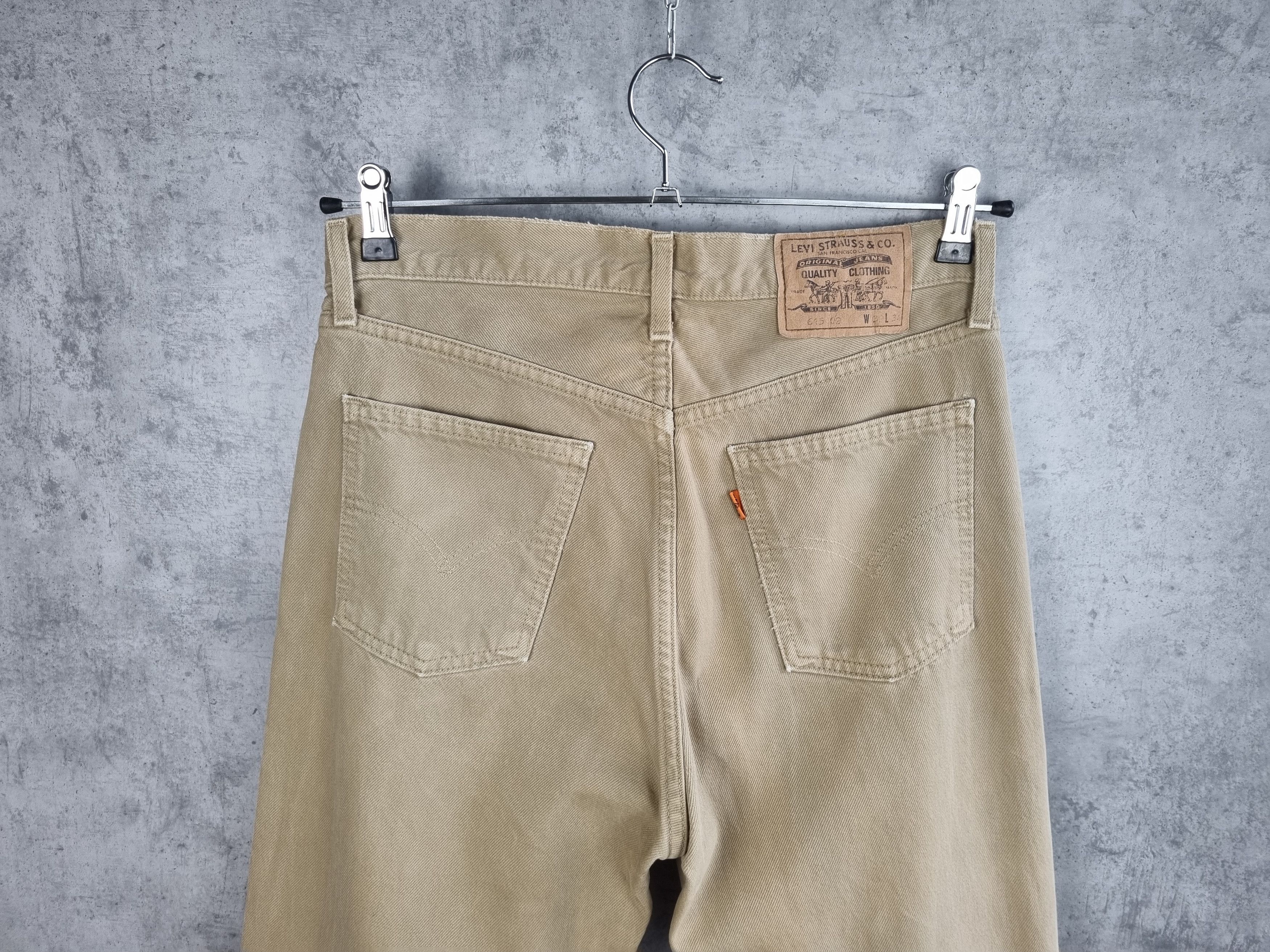 Levi's × Levi's Vintage Clothing 1995 LEVIS 615 Orange Tab Vintage Buttons Fly Jeans Rare Size US 31 - 4 Thumbnail