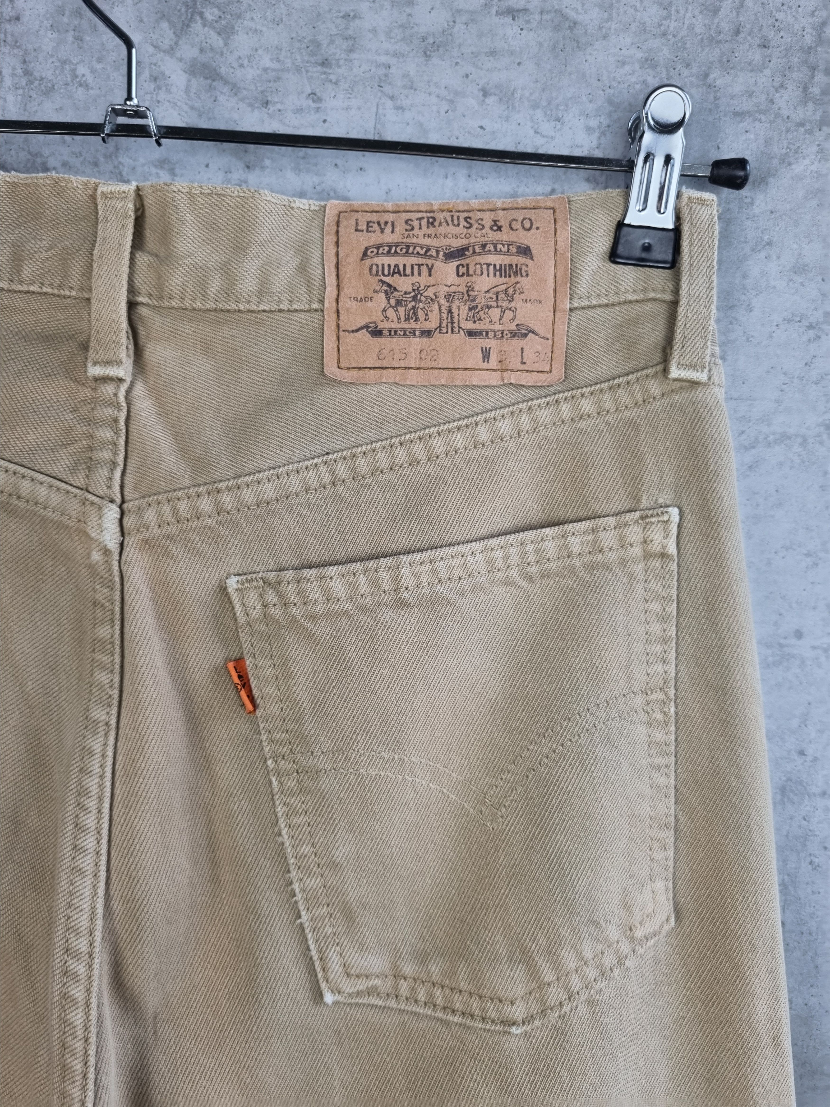Levi's × Levi's Vintage Clothing 1995 LEVIS 615 Orange Tab Vintage Buttons Fly Jeans Rare Size US 31 - 2 Thumbnail