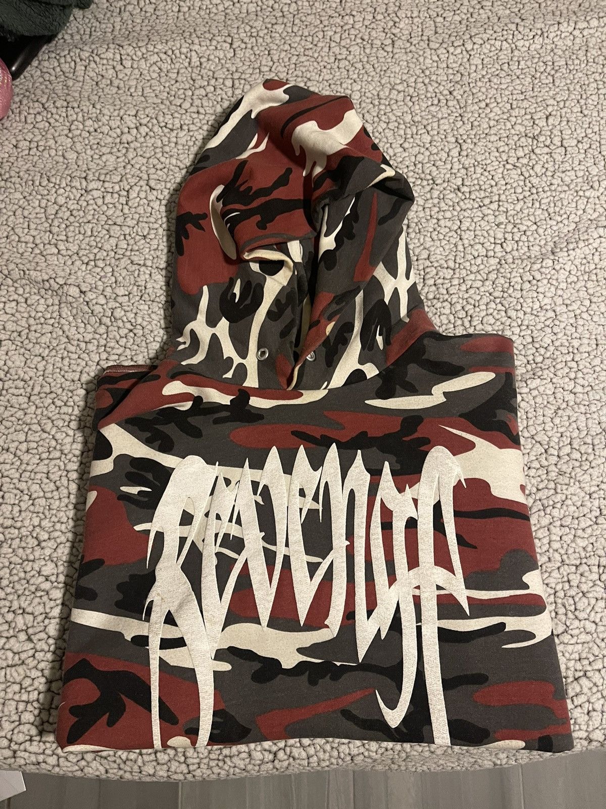 Revenge camo online hoodie