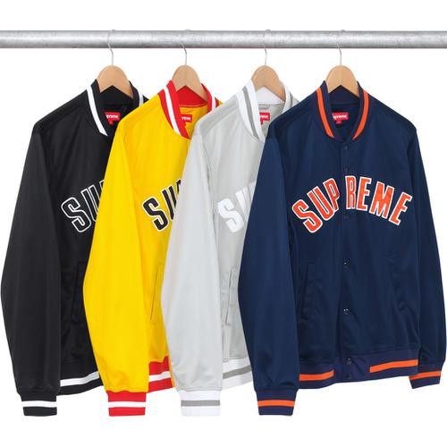 Supreme Mesh Varsity Jacket SS15 Size US M / EU 48-50 / 2 - 7 Thumbnail