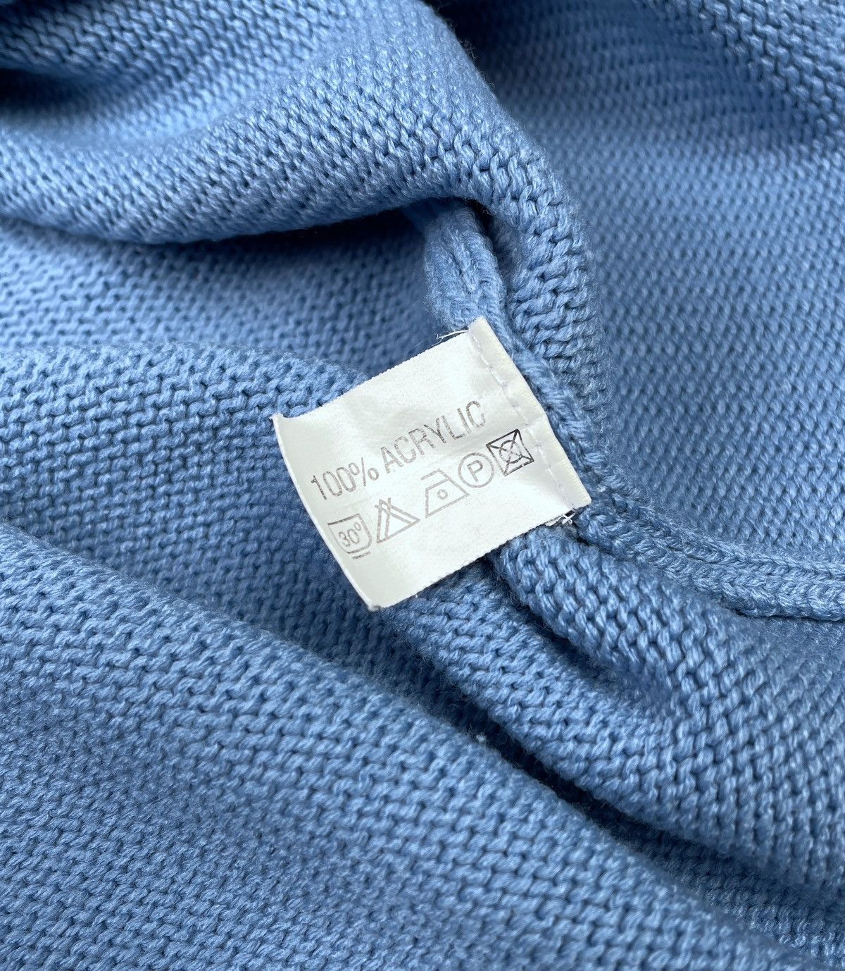 Diesel Vintage DIESEL Crew Neck Blue Knit Logo Sweater Size L Size US L / EU 52-54 / 3 - 11 Thumbnail