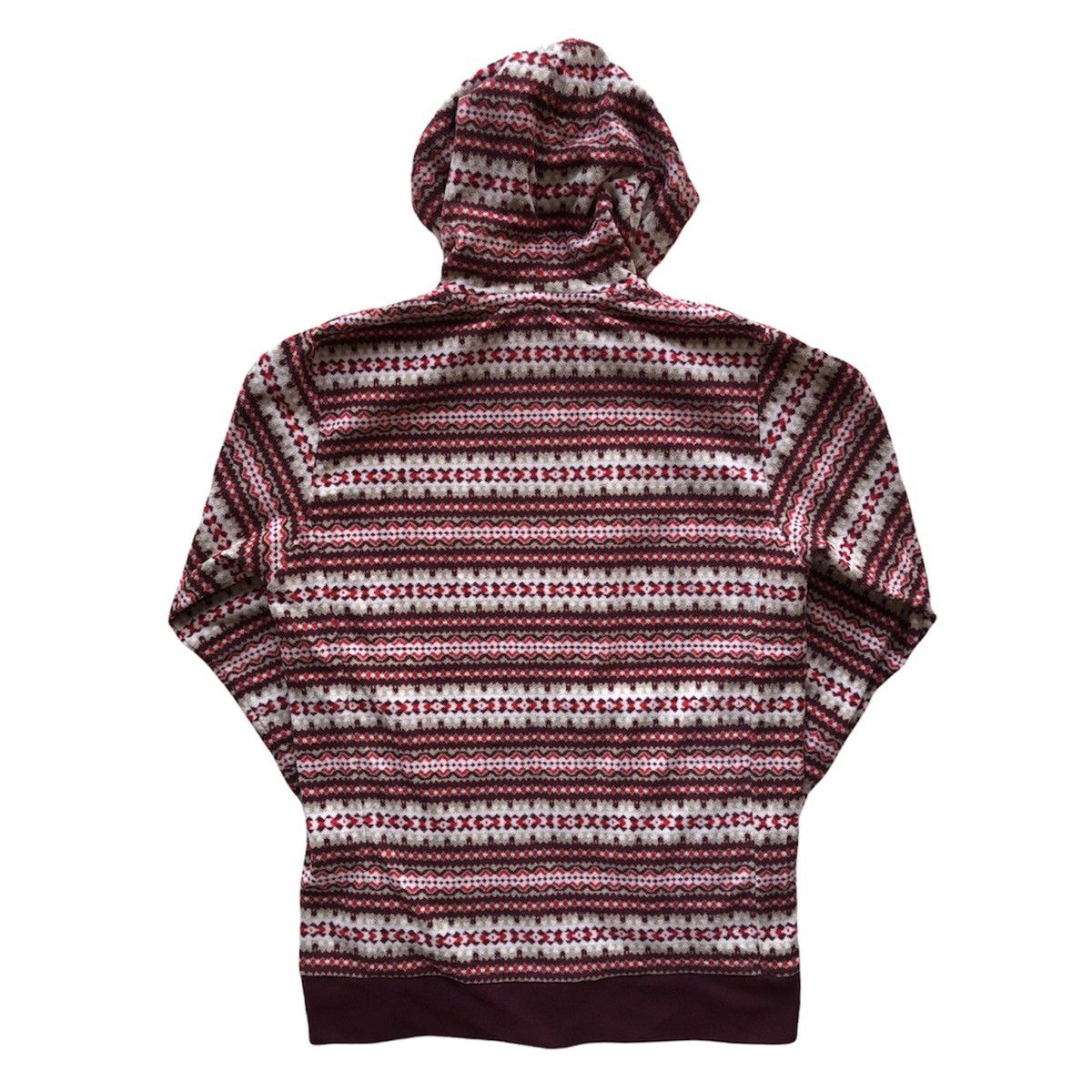 Japanese Brand Uniqlo Fleece Sweater Hoodie Striped Navajo Size S / US 4 / IT 40 - 5 Thumbnail