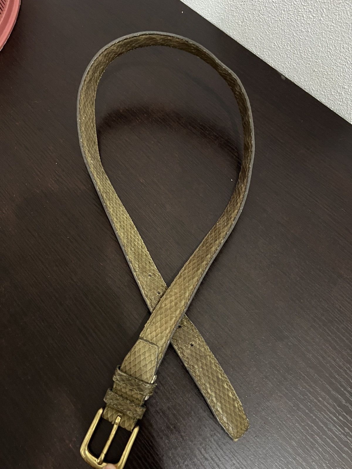 Other Georges Rech Homme Snake Skin Design Belt Size ONE SIZE - 10 Thumbnail