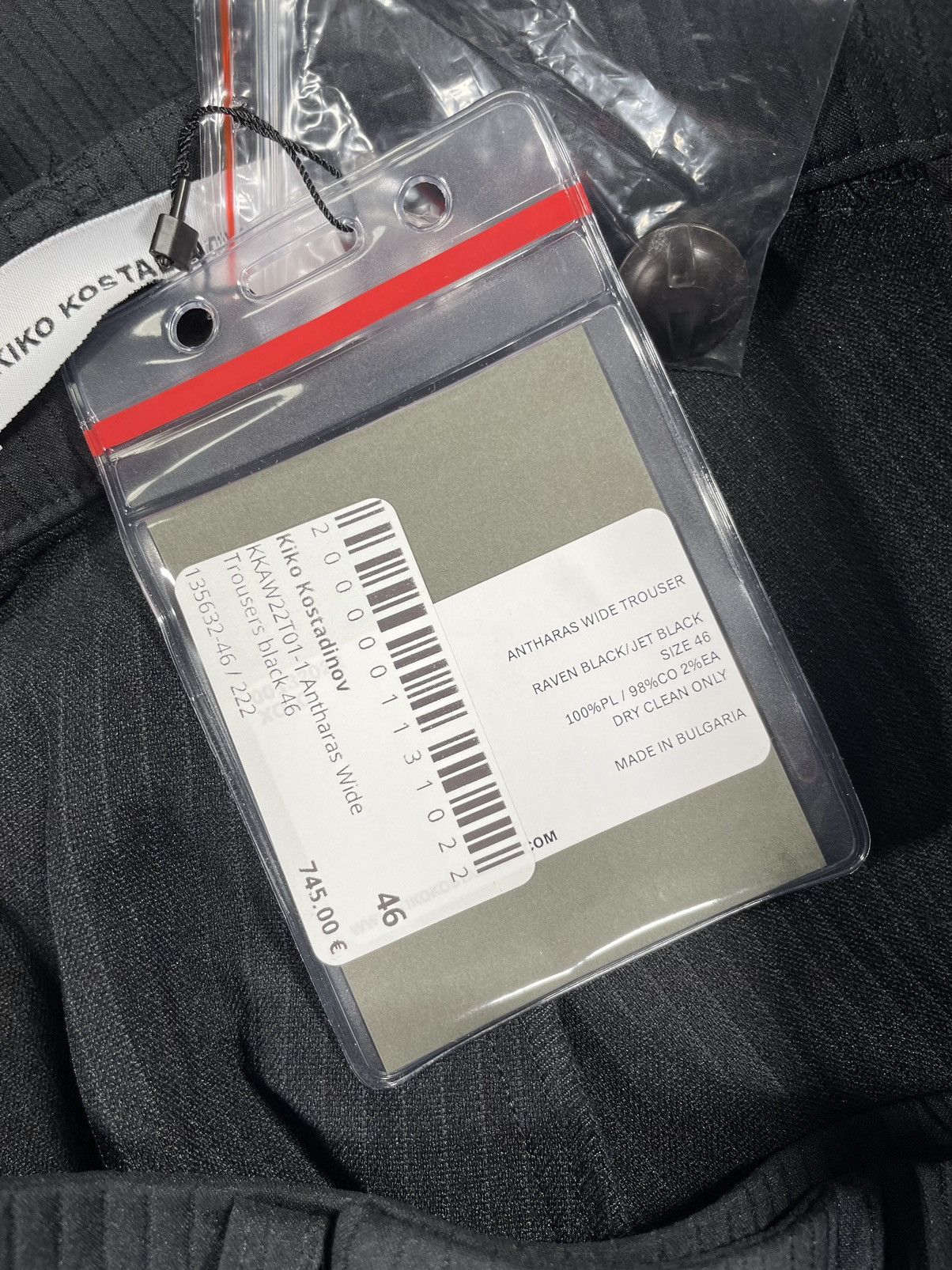 Kiko Kostadinov (NEW) AW22 Antharas Wide Trousers Size US 30 / EU 46 - 6 Thumbnail