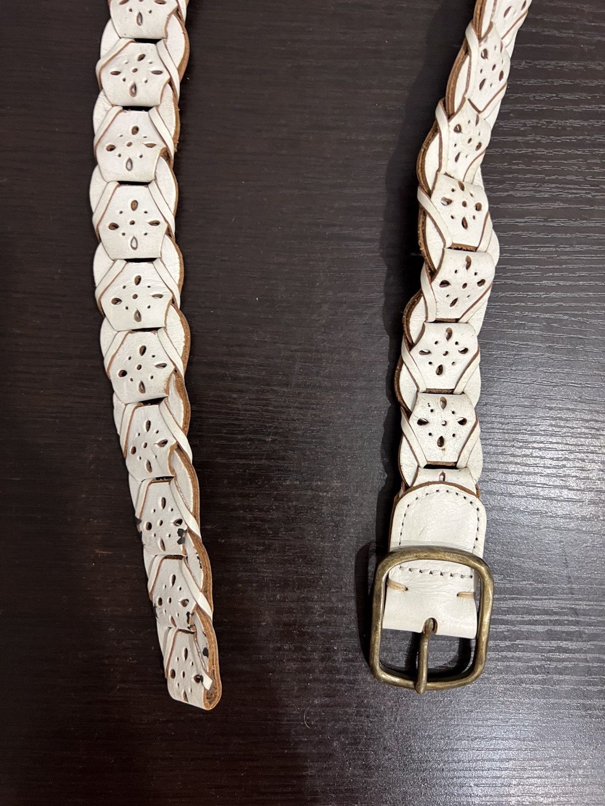 Seditionaries Japanese Brand Seditionaries Braided Buckle Belt Size ONE SIZE - 5 Thumbnail