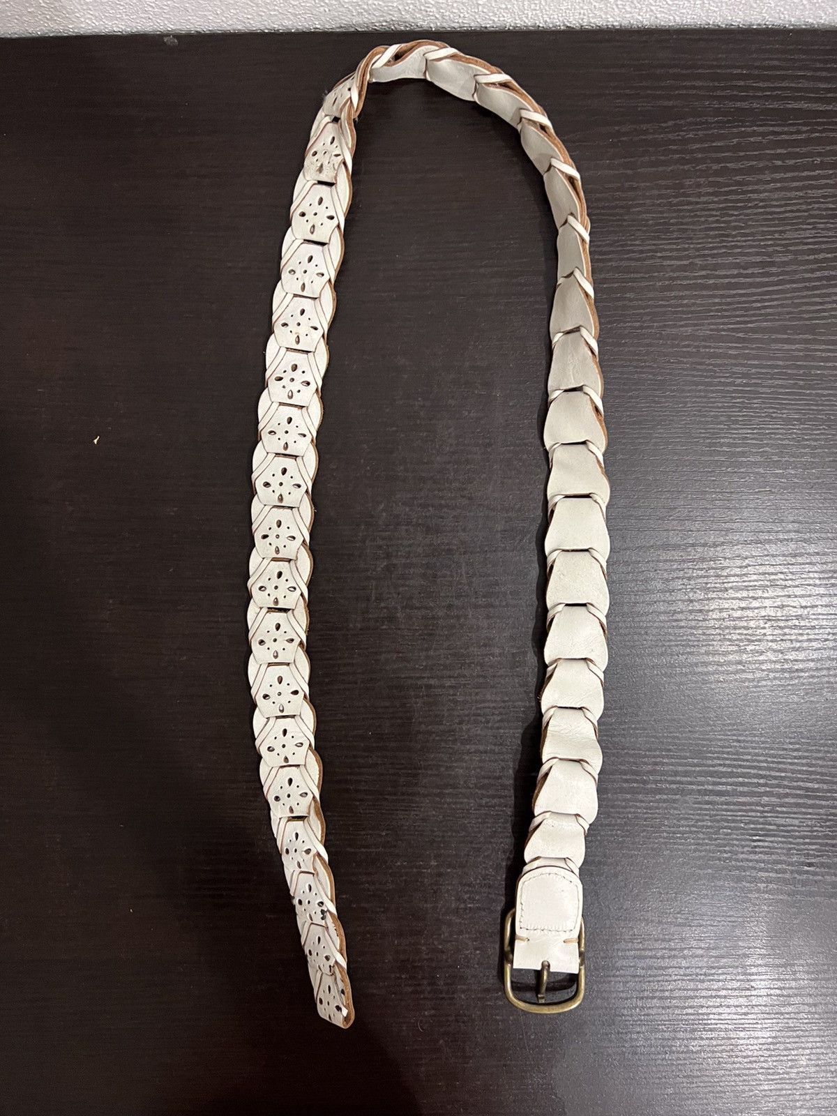 Seditionaries Japanese Brand Seditionaries Braided Buckle Belt Size ONE SIZE - 10 Thumbnail