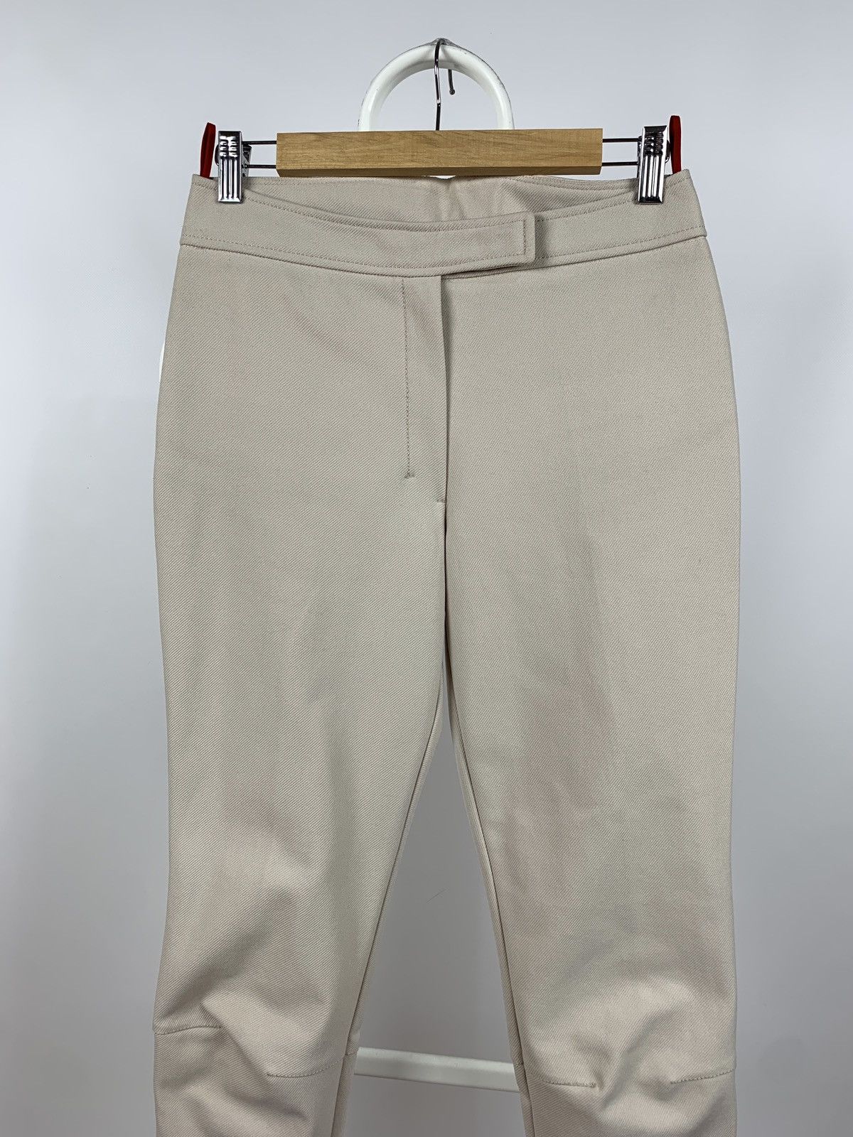 Prada Vintage Prada Sport Red Tab Pants Leather Elements Side Zip Size 28" / US 6 / IT 42 - 3 Thumbnail