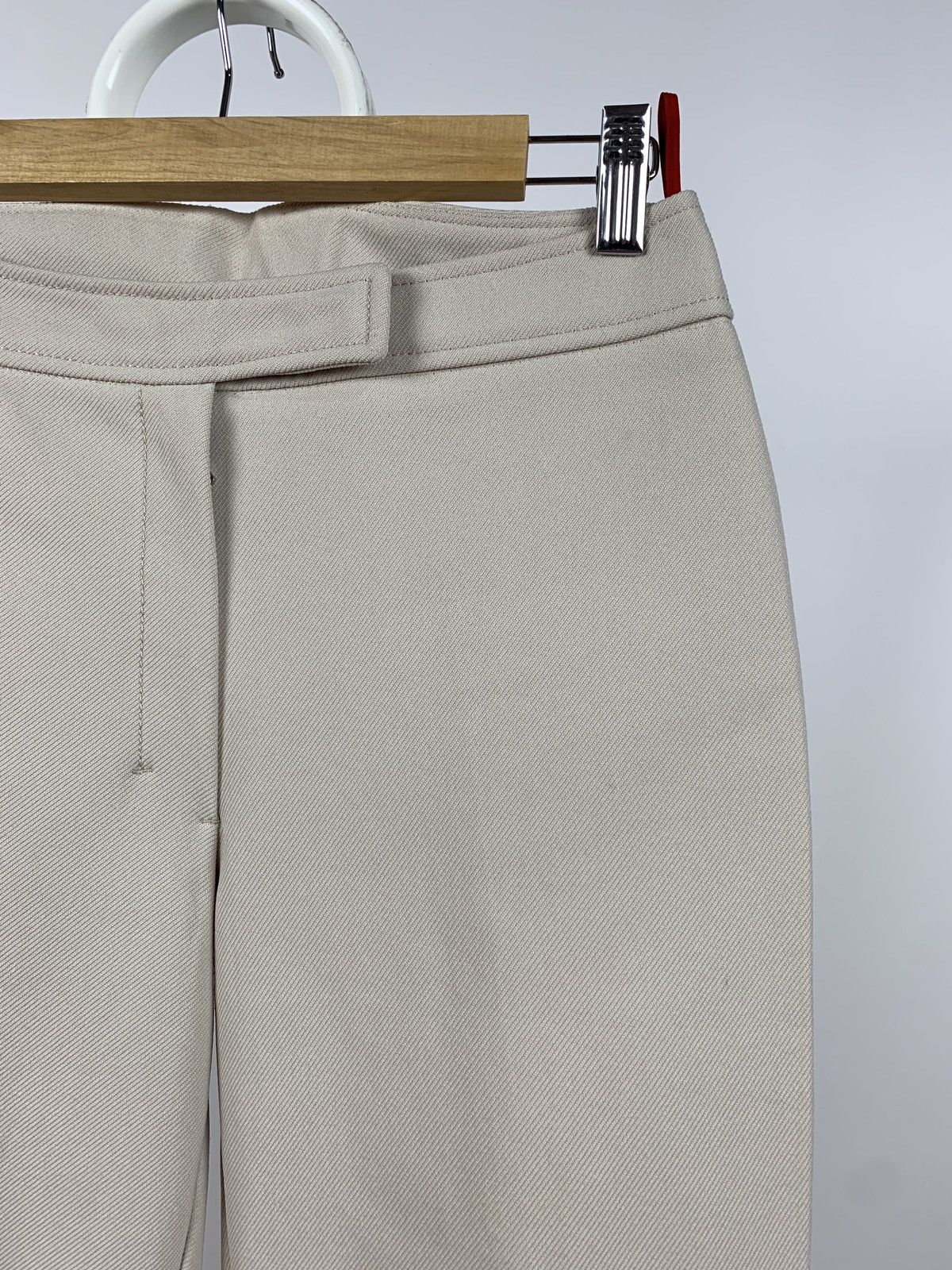 Prada Vintage Prada Sport Red Tab Pants Leather Elements Side Zip Size 28" / US 6 / IT 42 - 10 Thumbnail
