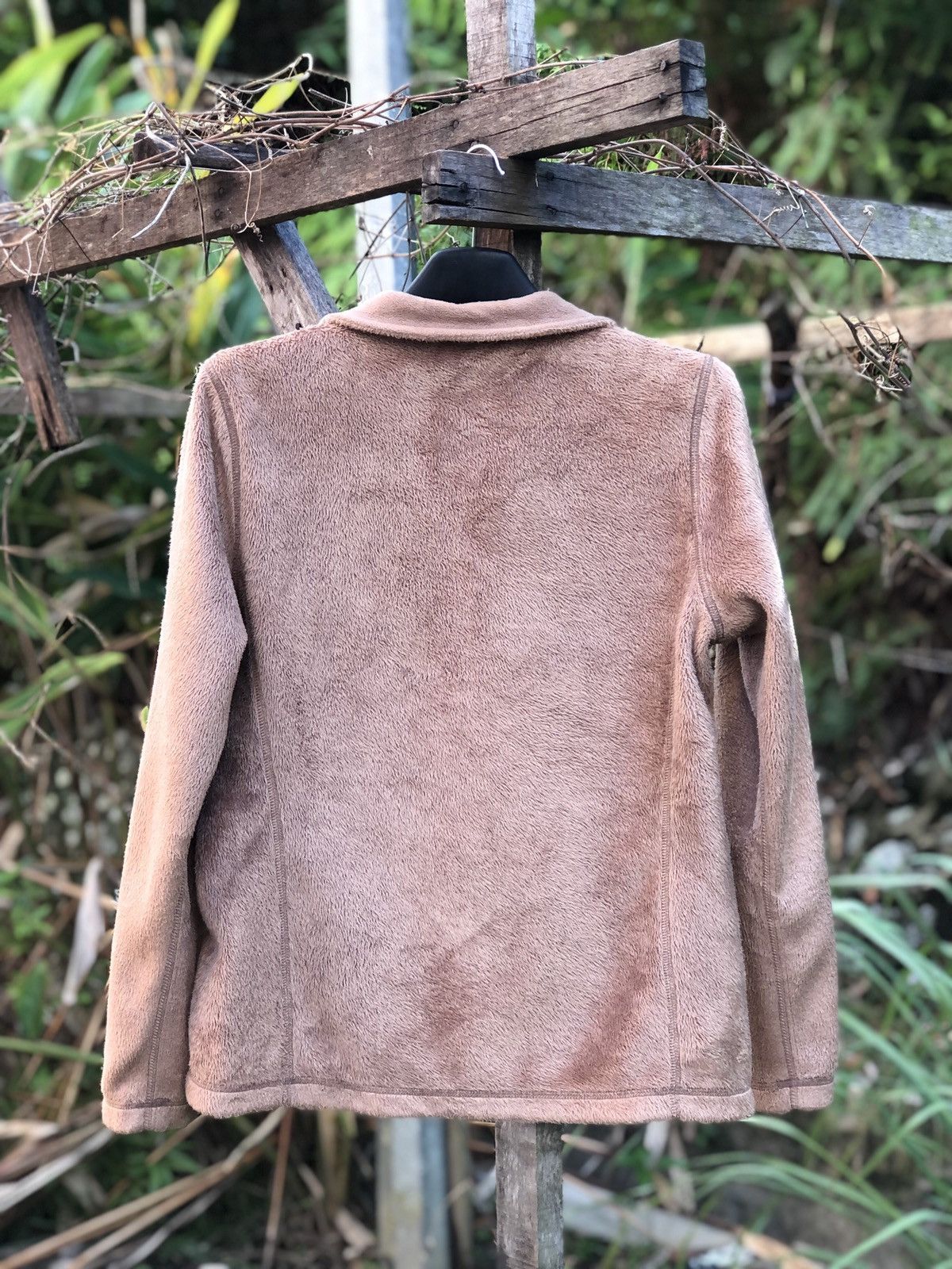 Japanese Brand Uniqlo Reversible Brown Fleece Zipper Sweater Jacket Size US S / EU 44-46 / 1 - 8 Thumbnail